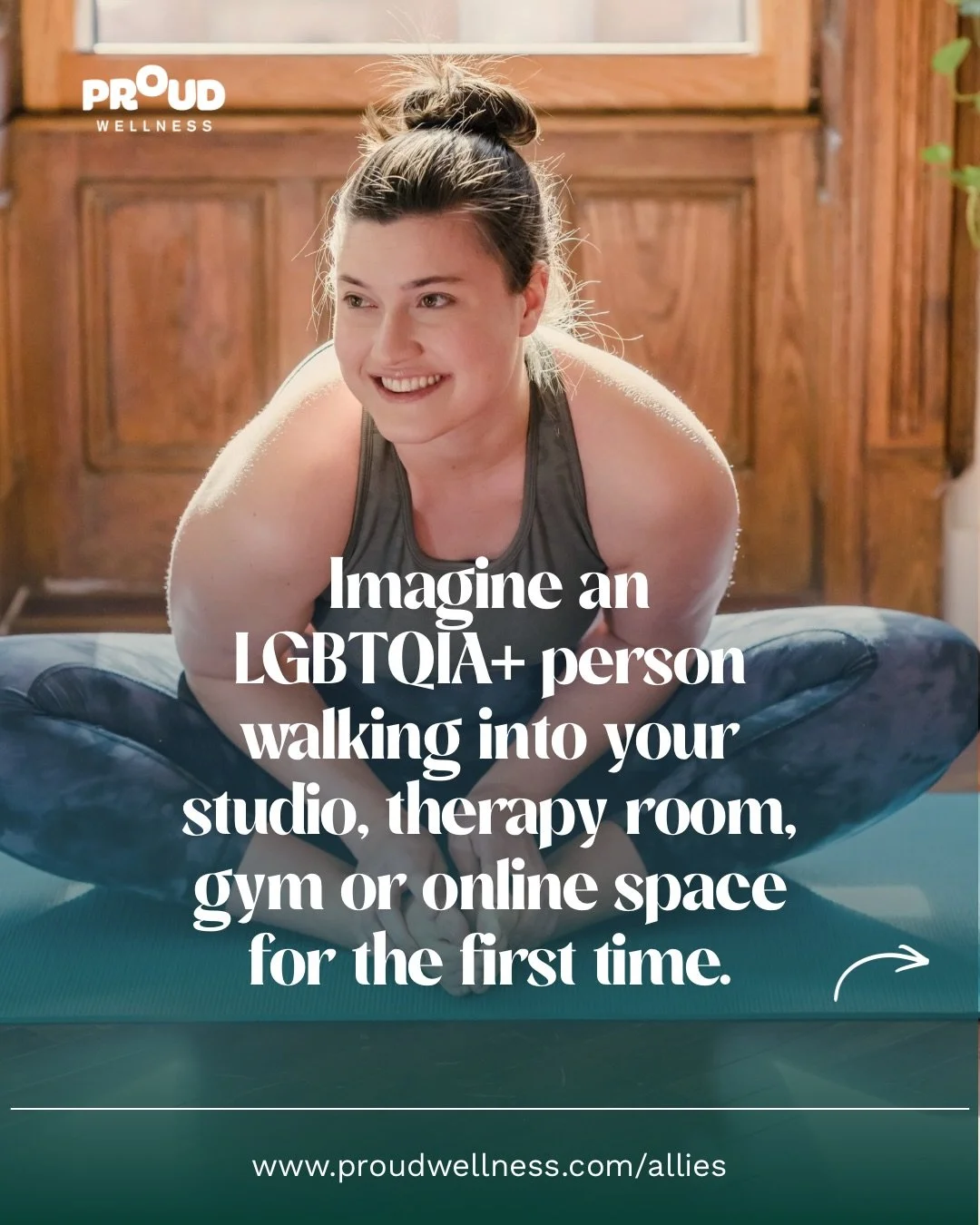 How would your clients describe your wellness spaces?

Imagine an LGBTQIA+ person walking into your studio, therapy room, gym or online space for the first time&hellip;

> Would they feel comfortable being fully themselves? 🏳️&zwj;⚧️✨🏳️&zwj;🌈

