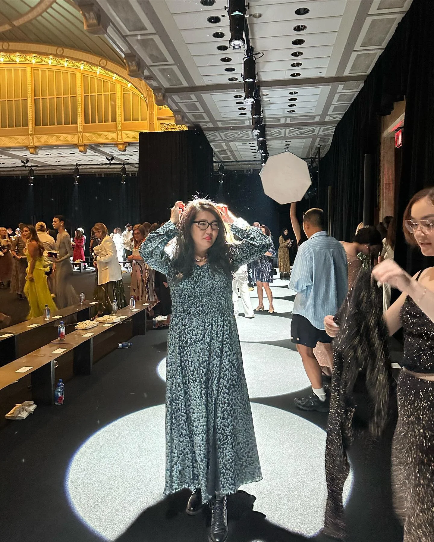 Thank you to @altuzarra and @josephaltuzarra for having me at your dreamy, spooktacular show!