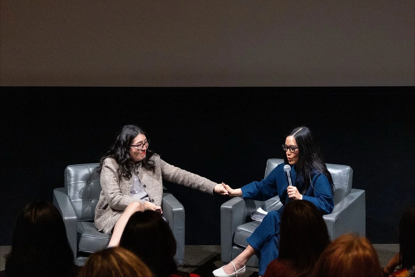 Ali Wong is a national treasure. Thank you @aliwong for your friendship and your support. You are truly for the girls! 💐💕