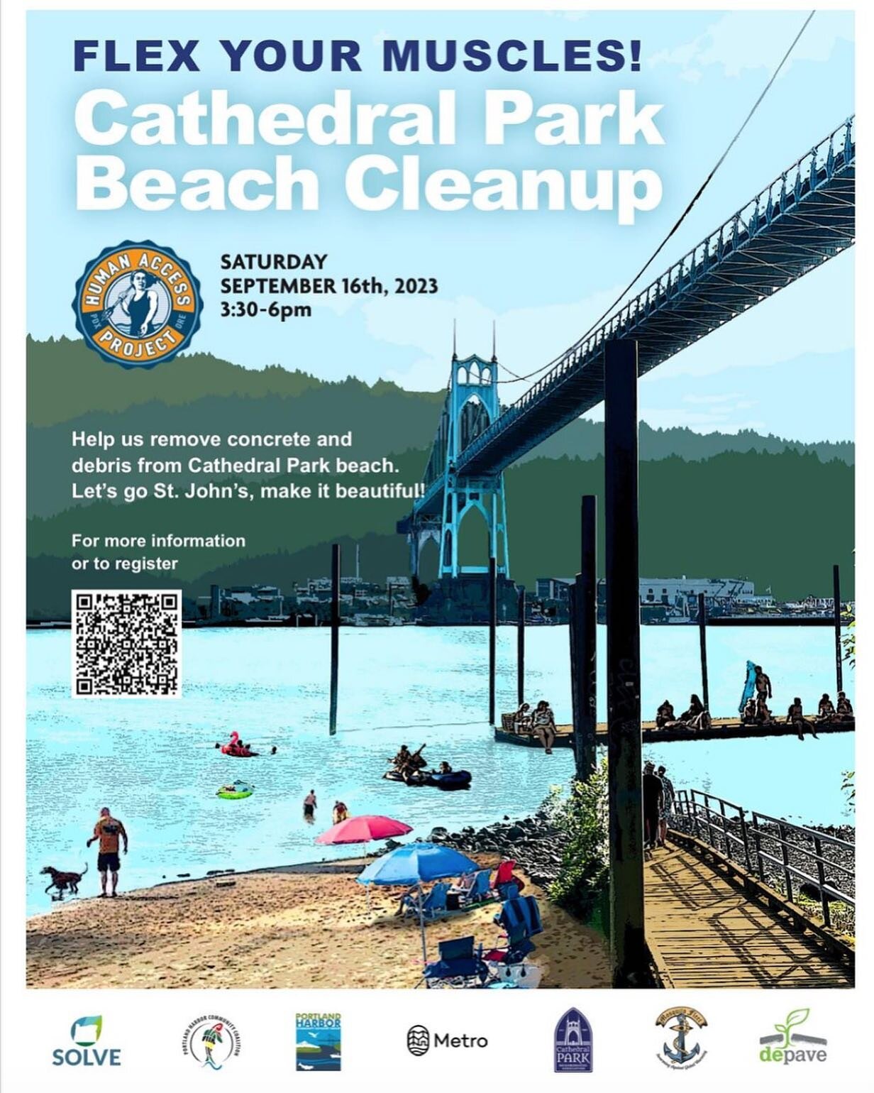 We&rsquo;re partnering with our friends at @humanaccessproject and other local organizations for an epic beach cleanup at Cathedral Park in St. John&rsquo;s on Saturday, September 16th! Our goal is to remove 25-40 tons of concrete, rubble and rip-wra