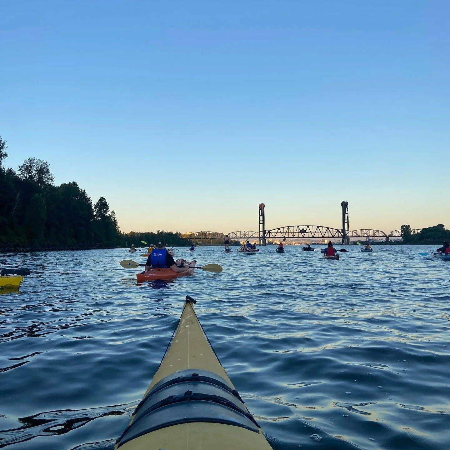 A little late&hellip; but we had such a sweet July on the water! We kicked off the month with a F*ck Independence Day paddle and ended with an Assisted Rescue Training! We also hosted another sunset paddle, a BIPOC youth paddle with @getyourmomentum,