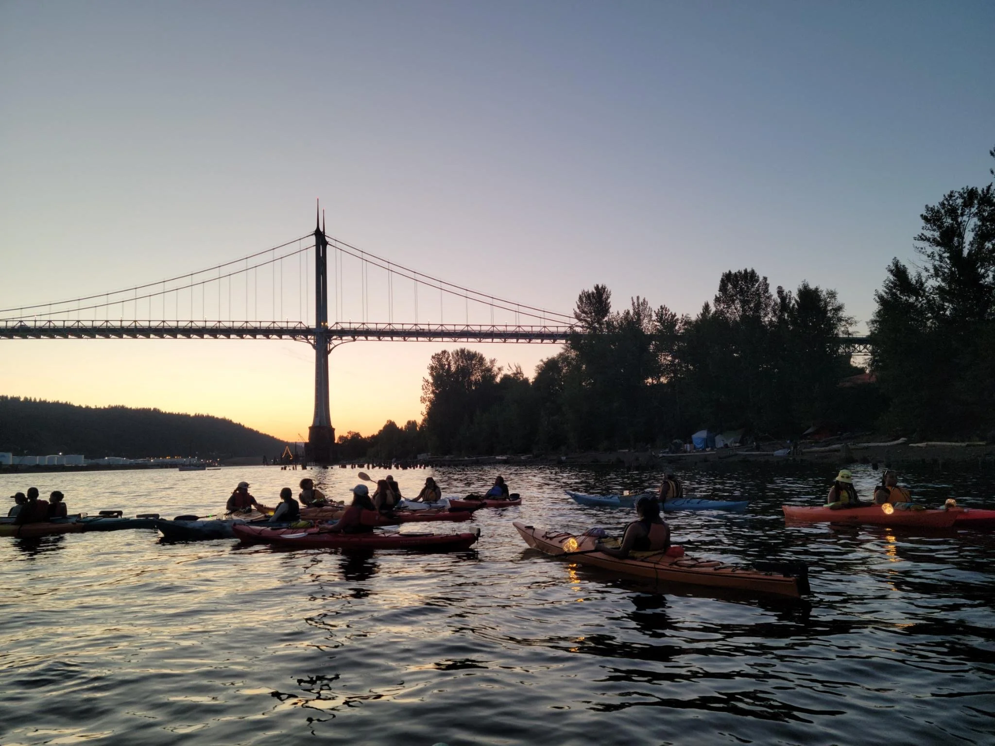 F*ck the 4th! Sunset paddle