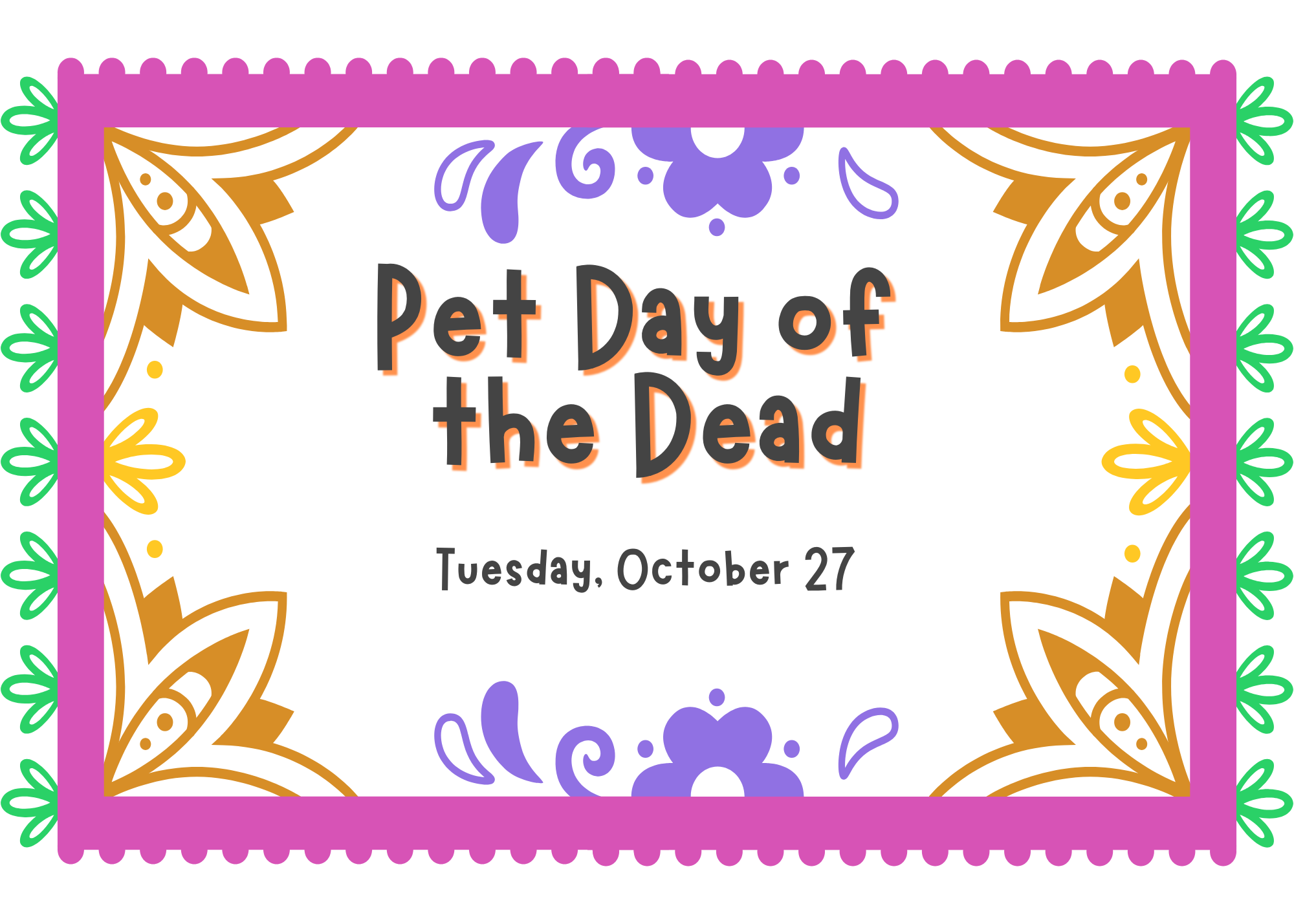 Pet Day of the Dead