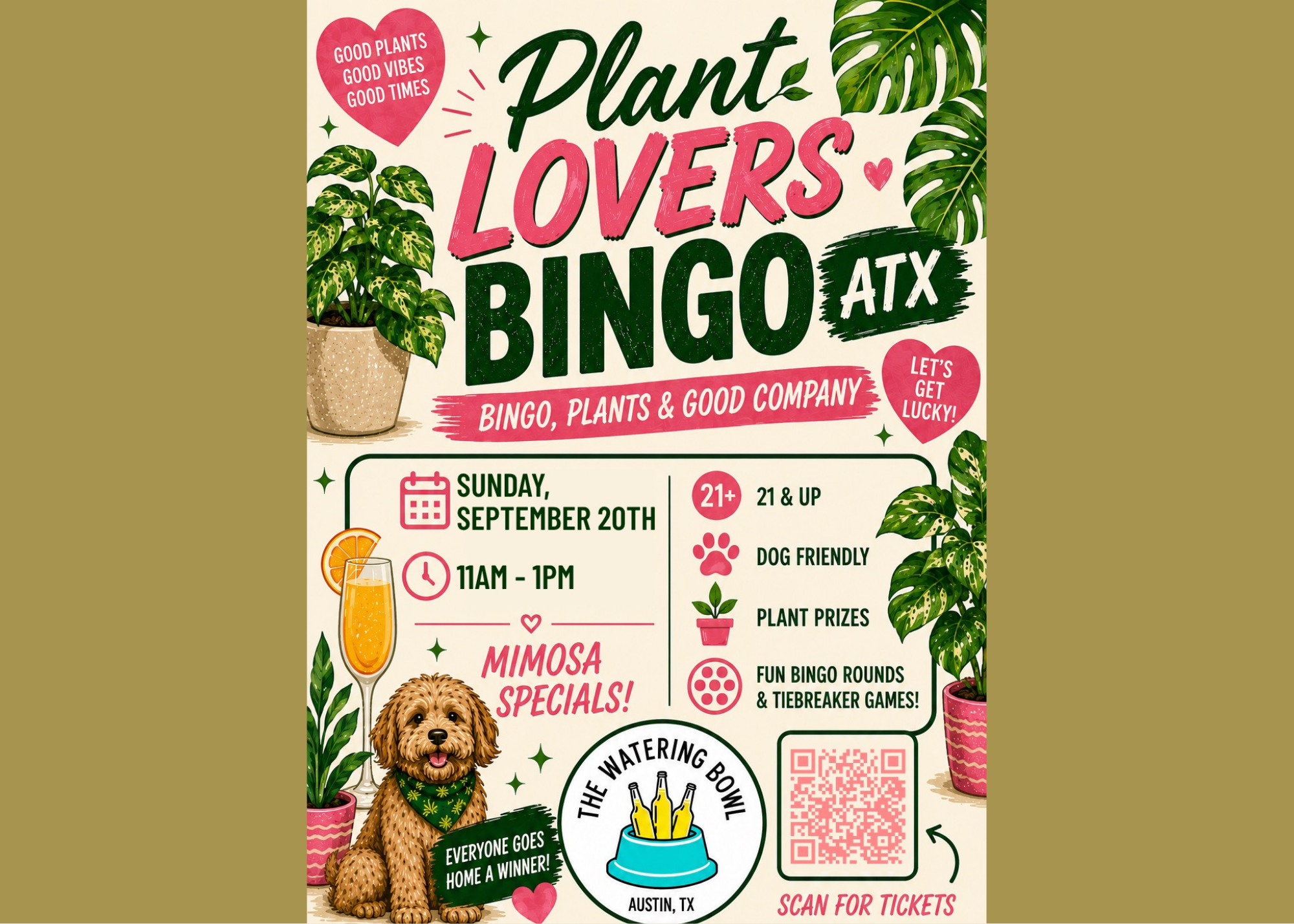 Plant Lover's Bingo