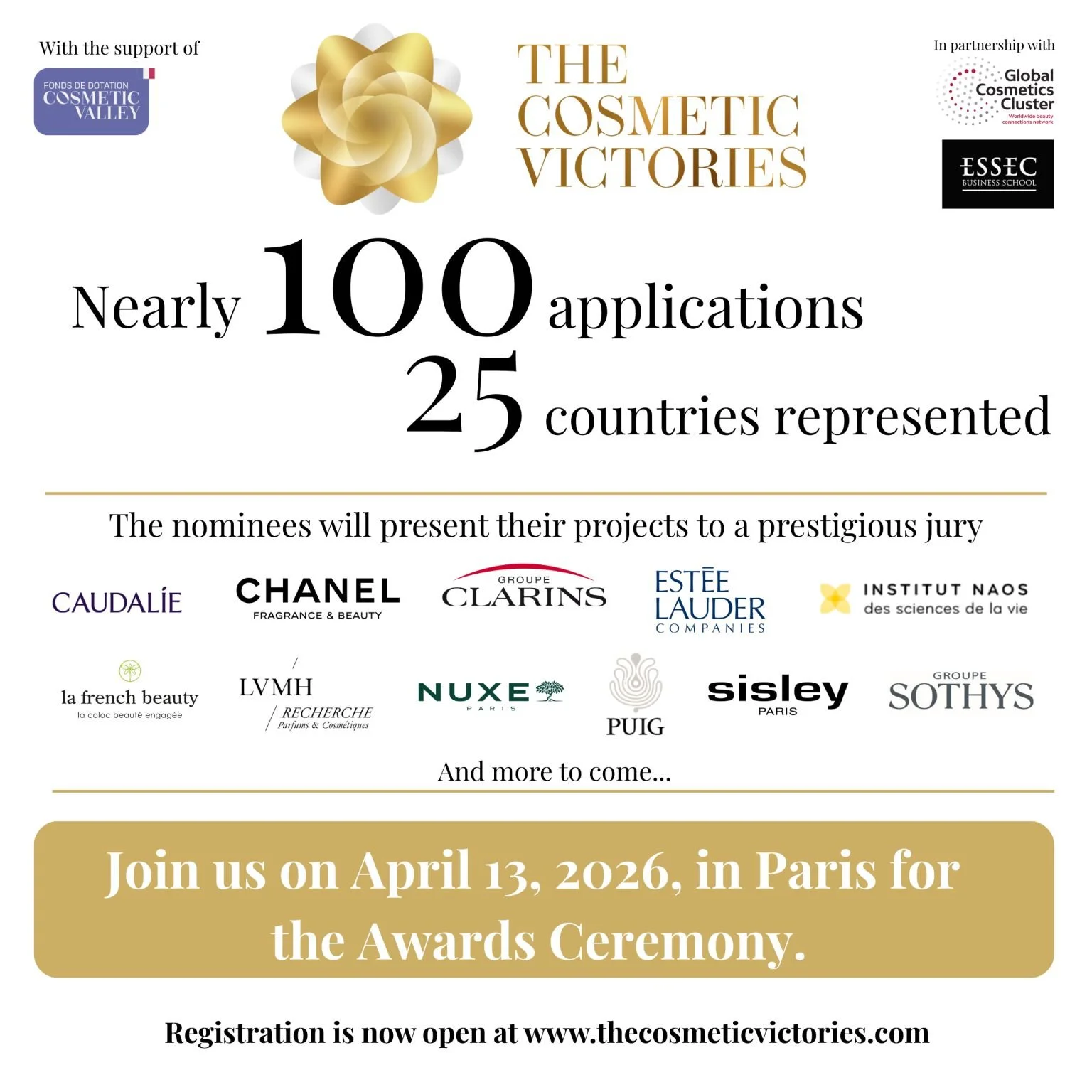 The Cosmetic Victories 2026: Join Us for the Award Ceremony