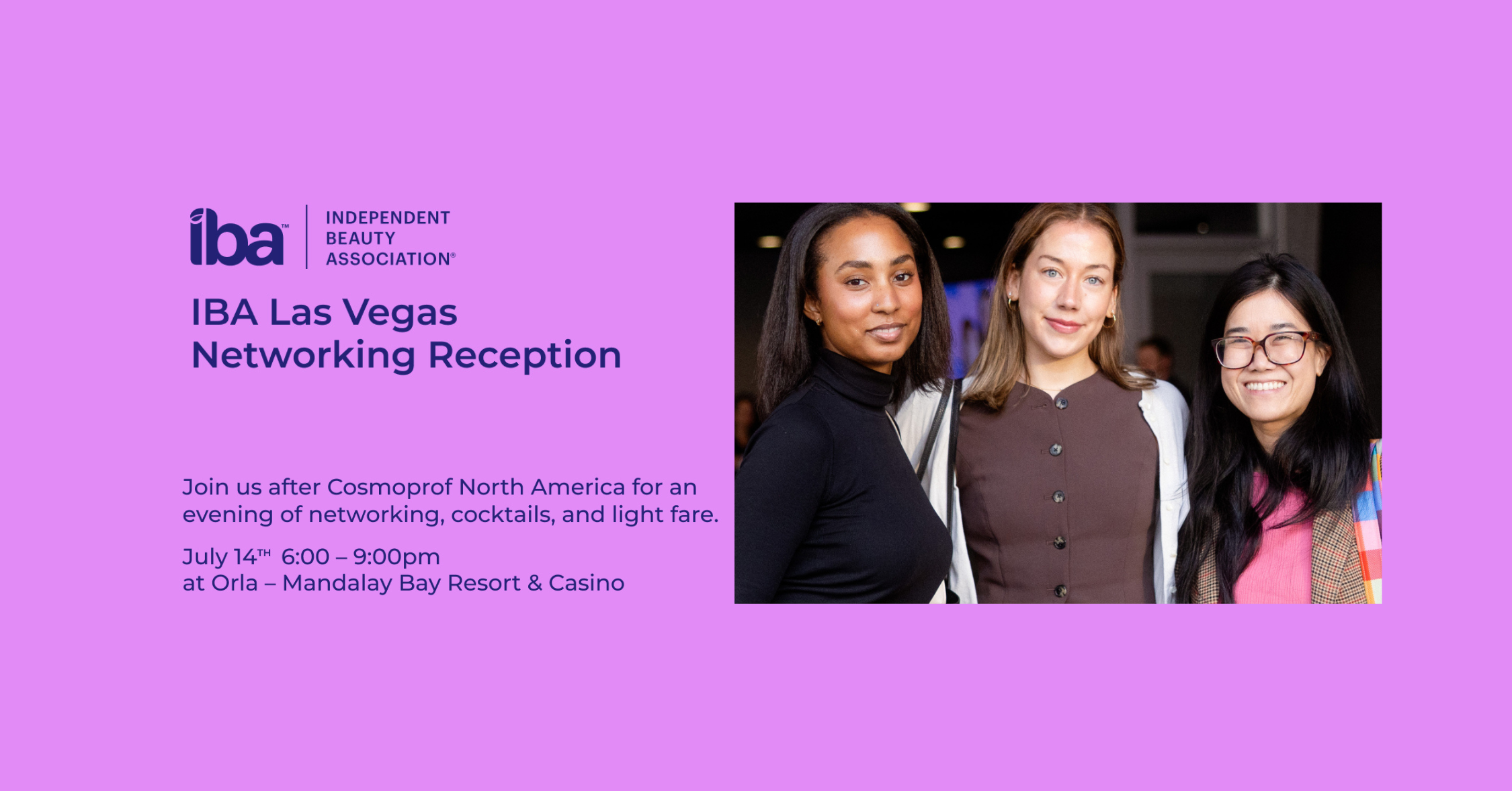 IBA Networking Reception at Cosmoprof North America Las Vegas 2026