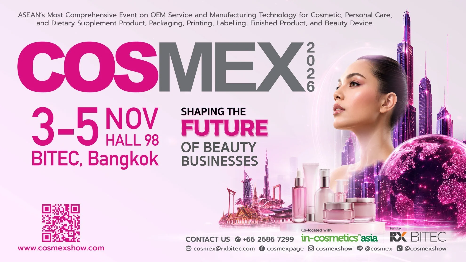COSMEX 2026 – Bangkok, Thailand