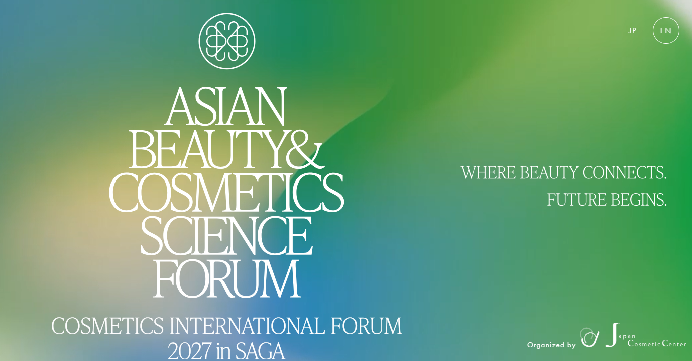 Asian Beauty &amp; Cosmetic Science Forum Saga 2027