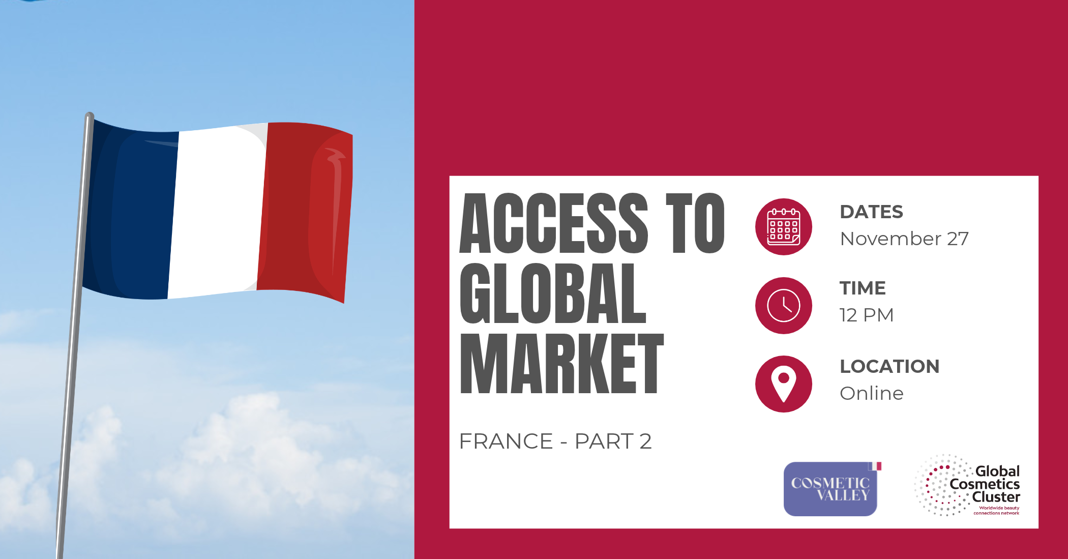 Access to Global Market - FRANCE - WEBINAR (Part 2)