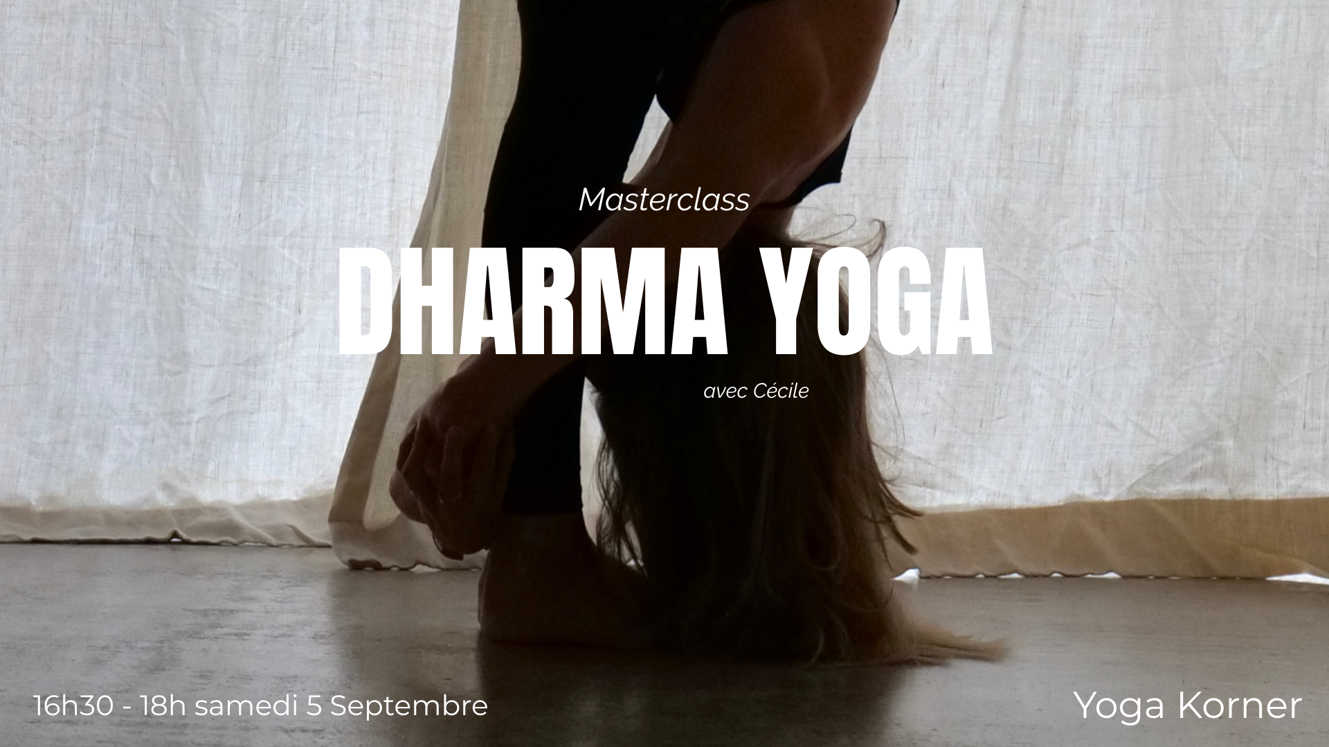 Dharma Masterclass à Yoga Korner 