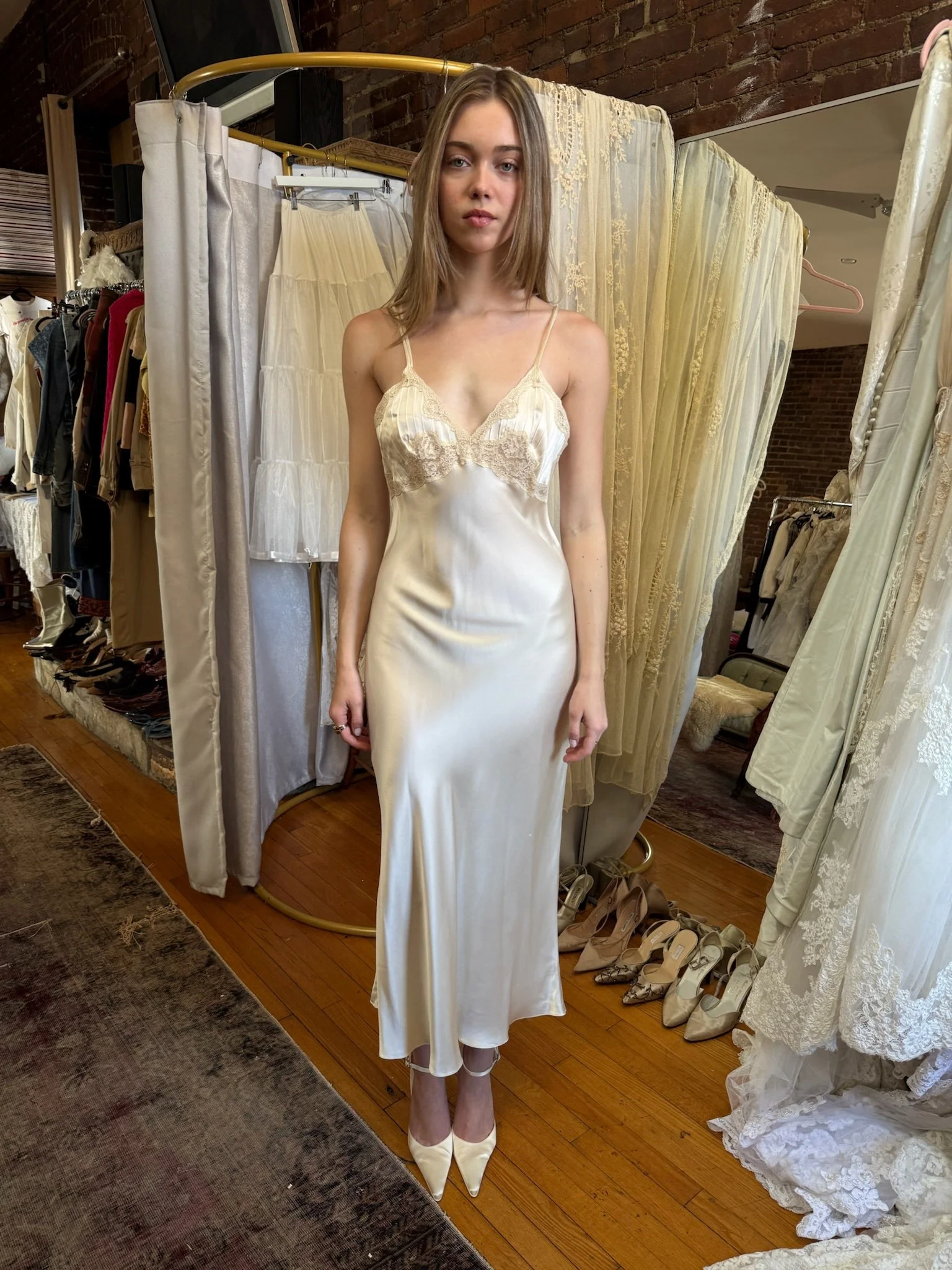 white la perla slip (S)