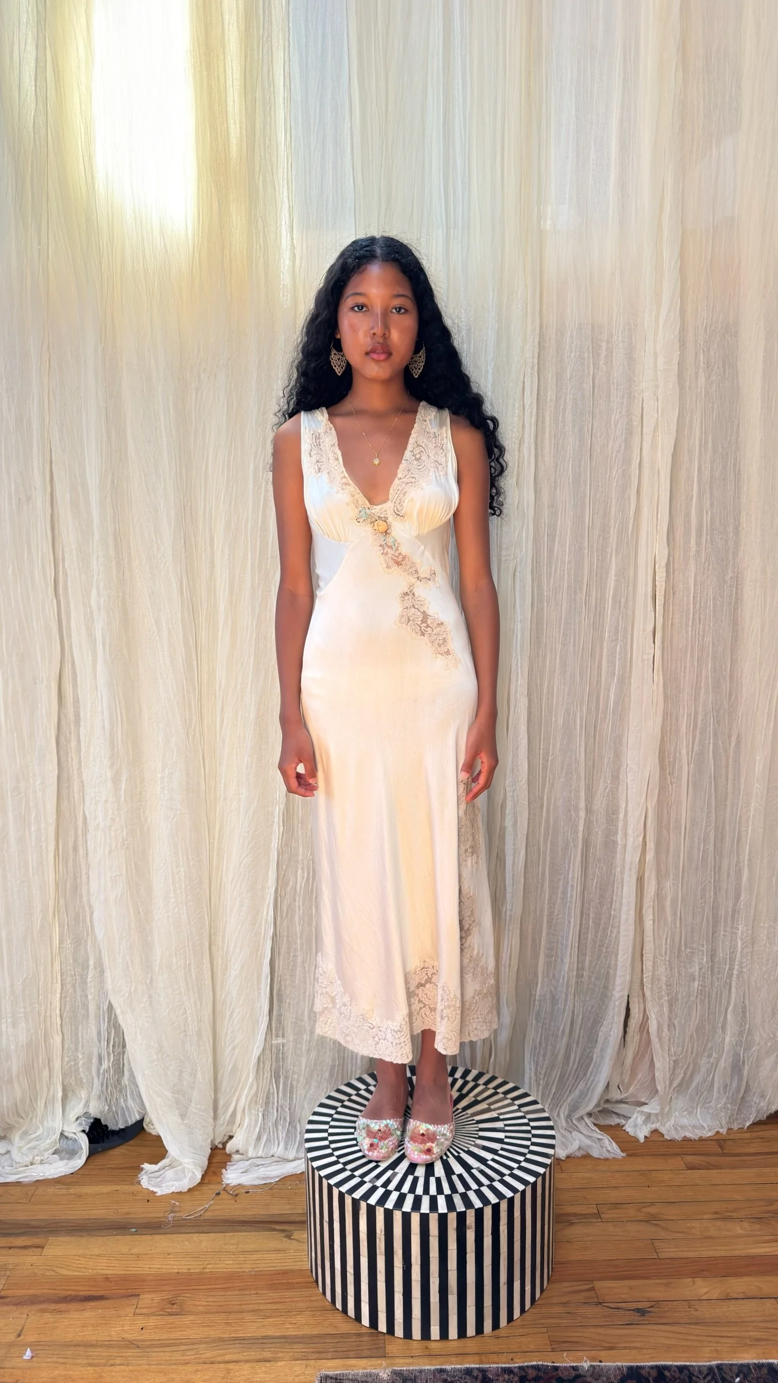 1930s silk slip (xs-s)