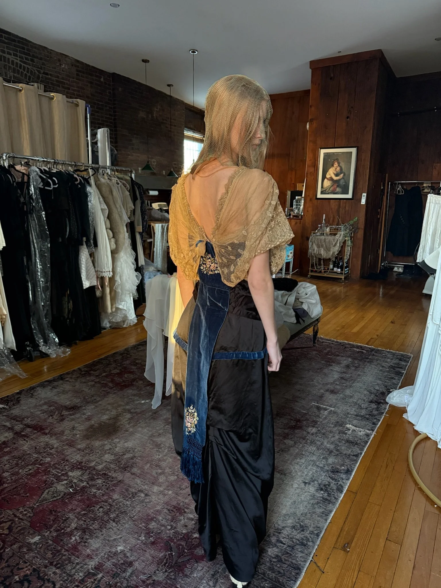 antique 1910s gown (XS)