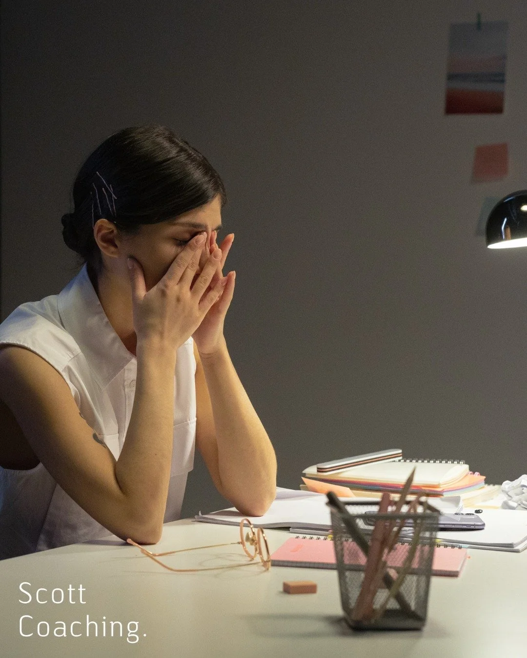 Does your heart race when you look at your to-do list?

You're not alone.

So many creative business owners carry their corporate mindset into their business. The same drive, the same pace, the same pressure to perform.

The problem? When you're runn