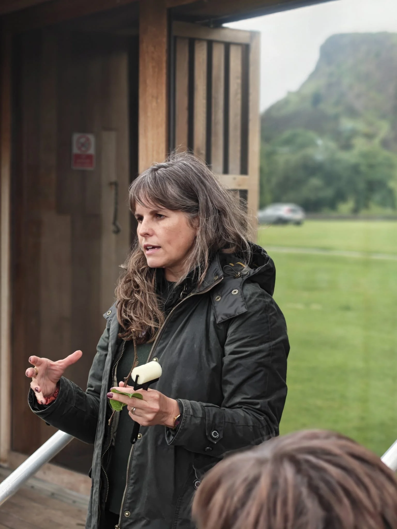 Today I helped to facilitate Outdoor Office Day with Katie from The Outsiders.

We braved the weather in what turned out to be a very cold and wet day in Edinburgh!

Together we reflected on why being outside is good for our hearts, minds and bodies,