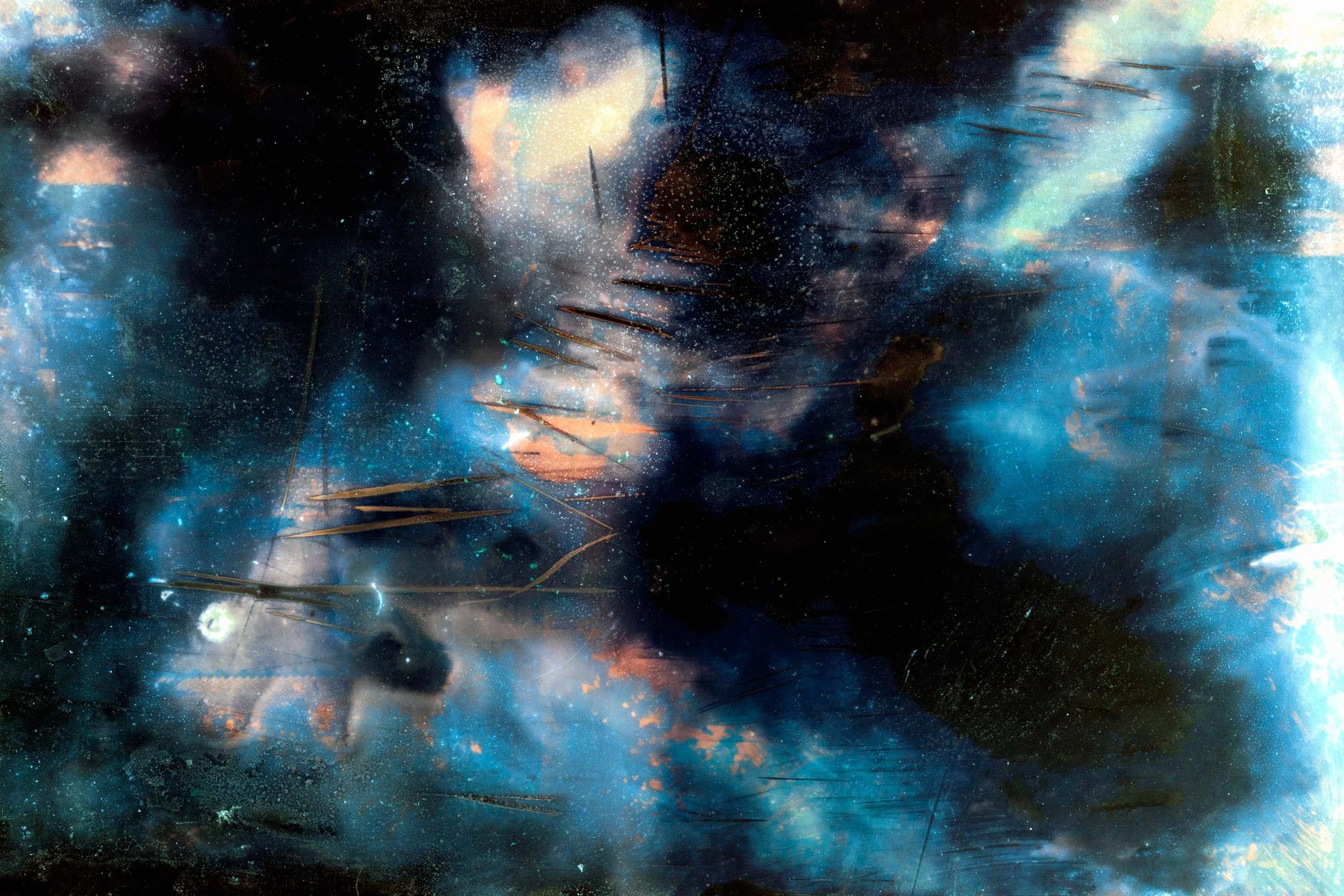 Cloud Watching (XI), Photography (35mm film, bleach, water), 2024