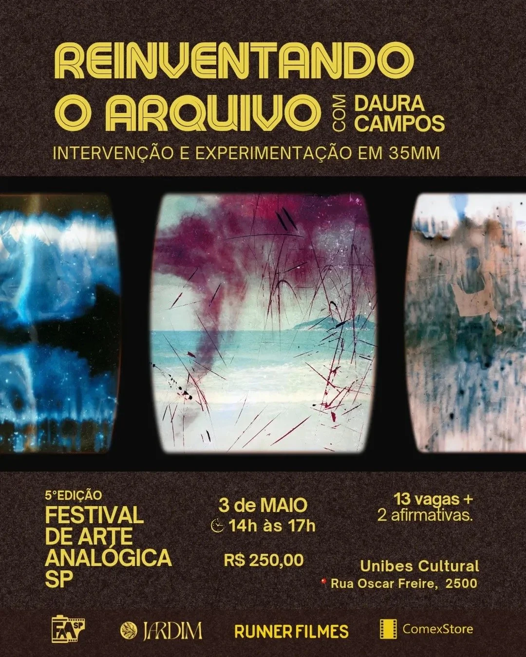  Festival de Arte Analógica São Paulo (FAASP)  Reinventando o Arquivo  São Paulo, Brazil • May 3, 2025 