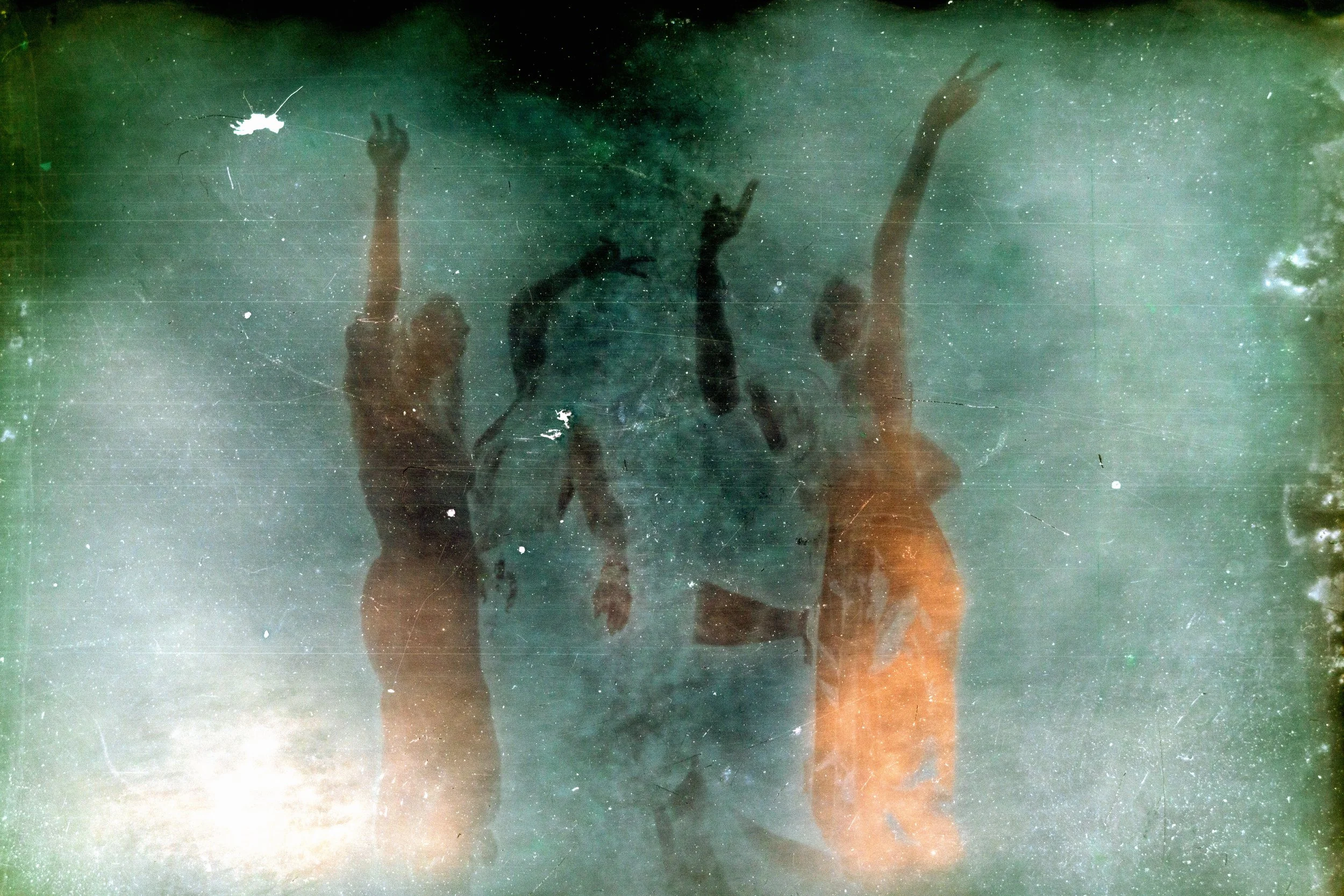 Cloud Watching (VIII), Photography (35mm film, bleach, water), 2024