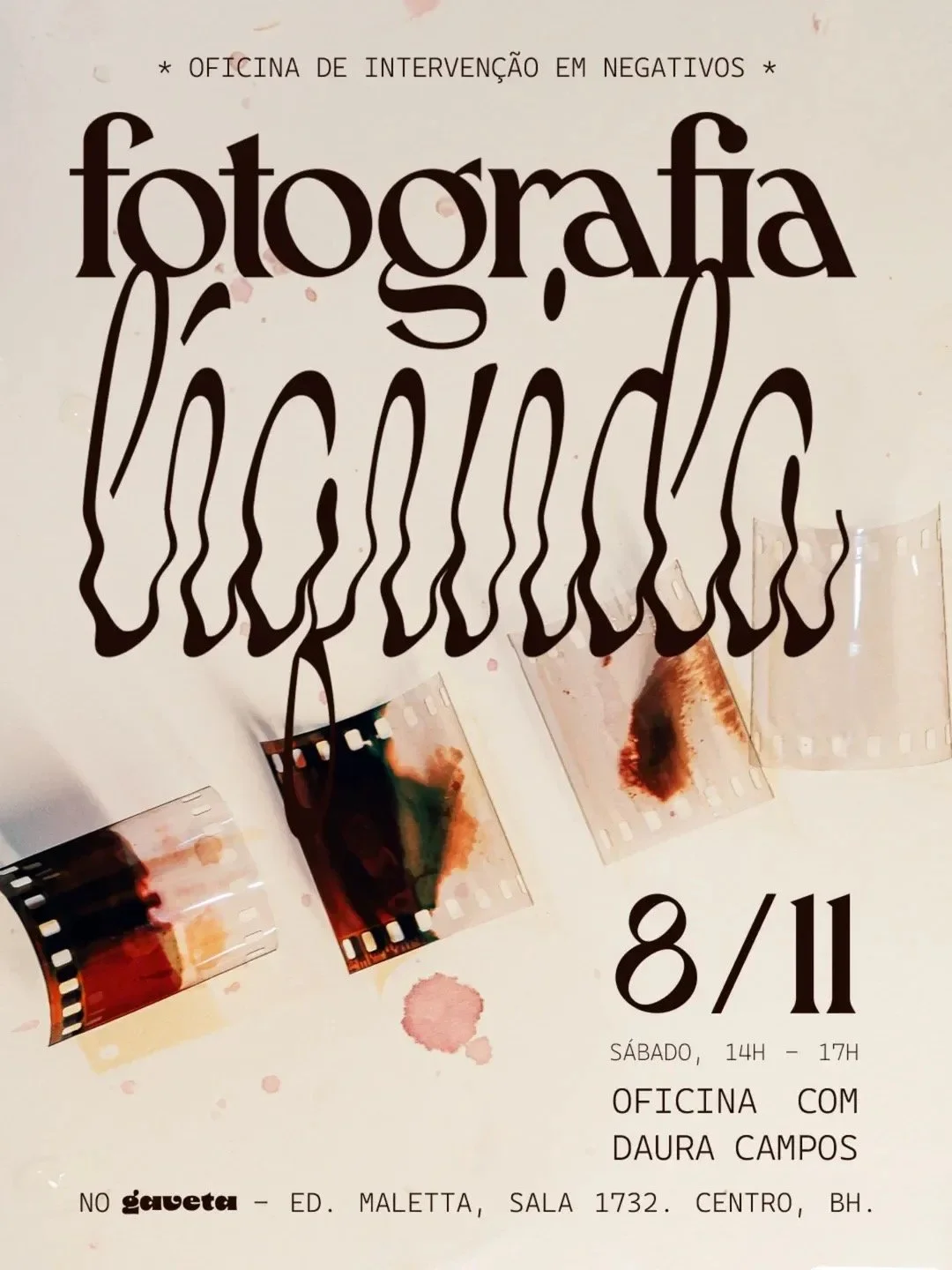  Ateliê Gaveta  Fotografia Líquida  Belo Horizonte, Brazil • November 11, 2025 