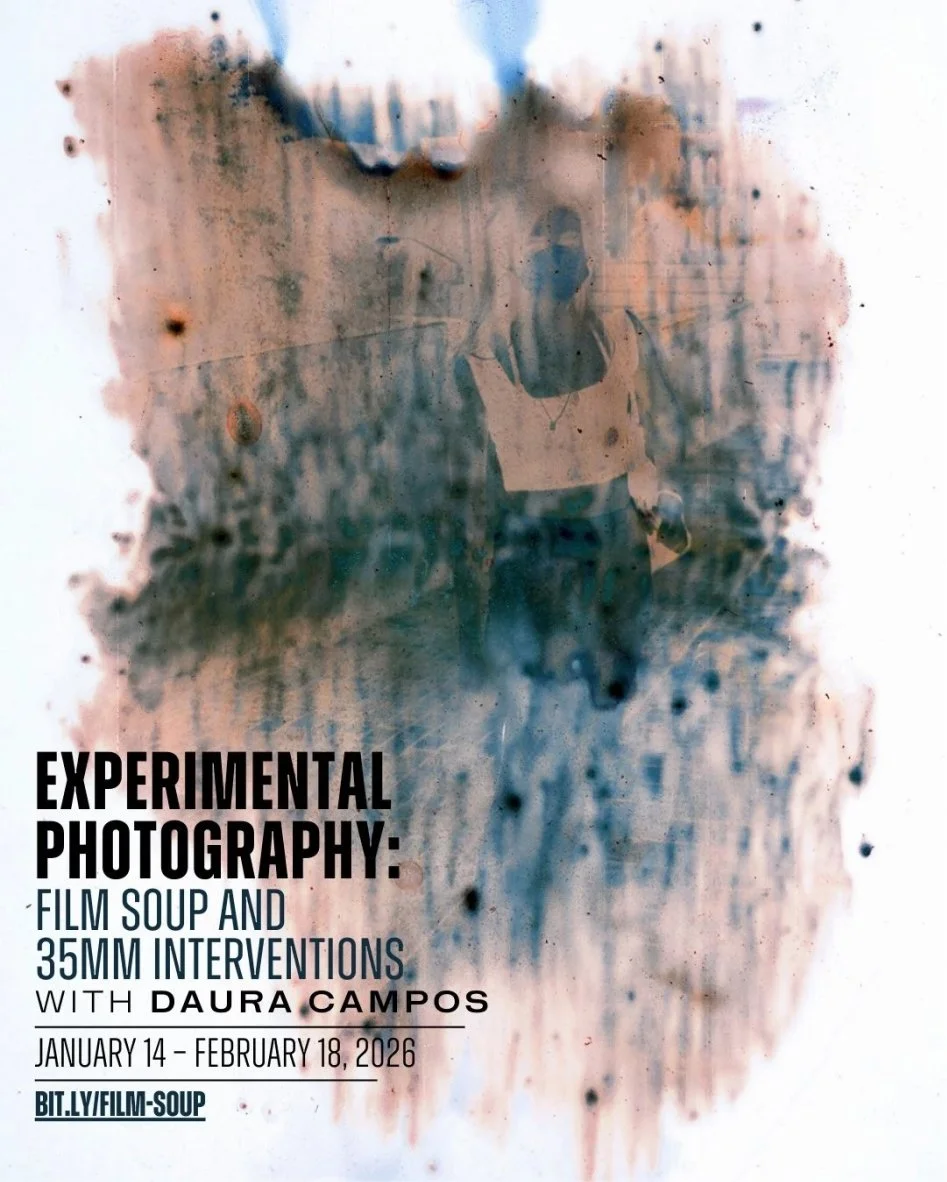 Santa Fe Workshops
Experimental Photography: Film Soup and 35mm Interventions
Online • January – February, 2026
