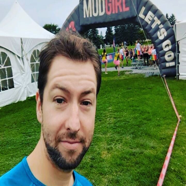 We coach all sorts of things here at true trail. I haven't coached a dedicated @mudgirlrun mud girl athlete yet, but I would love to! Somewhere in that field is @hermitianimpossible taking a slight break from half marathon training.

Also covered in 