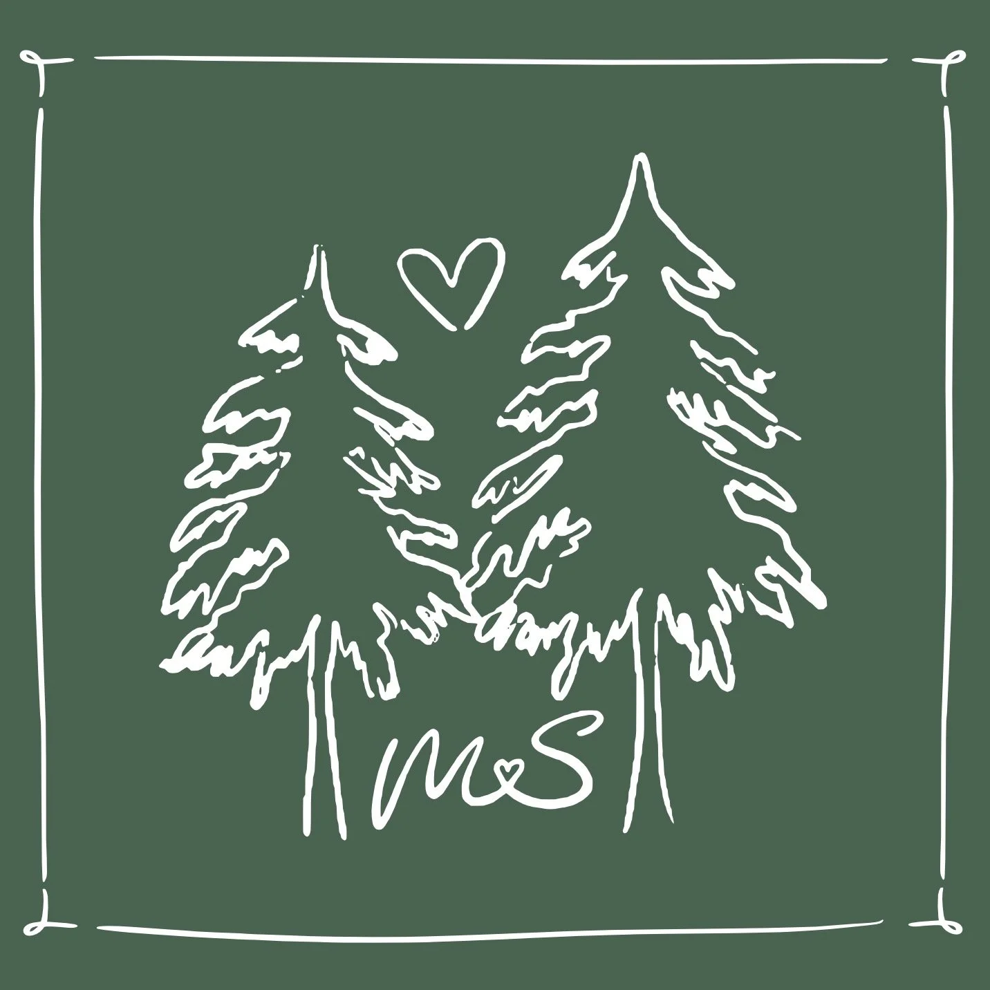 another month where I made stuff and didn't post about it. we're getting hitched and I'm making lots of art for it! 🌲 I also painted our bathroom! guess what color!