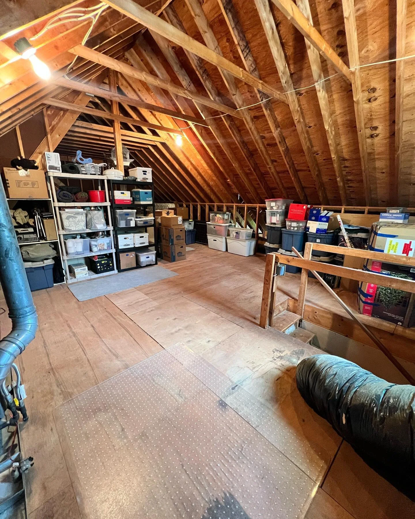 Let&rsquo;s get organized !!

We&rsquo;ve all been there.  This client had a overpacked attic that needed some attention!  Rolled up my sleeves, donated some things, threw away some things, reorganized &hellip;. and got it done 💪🏼

#organization #a