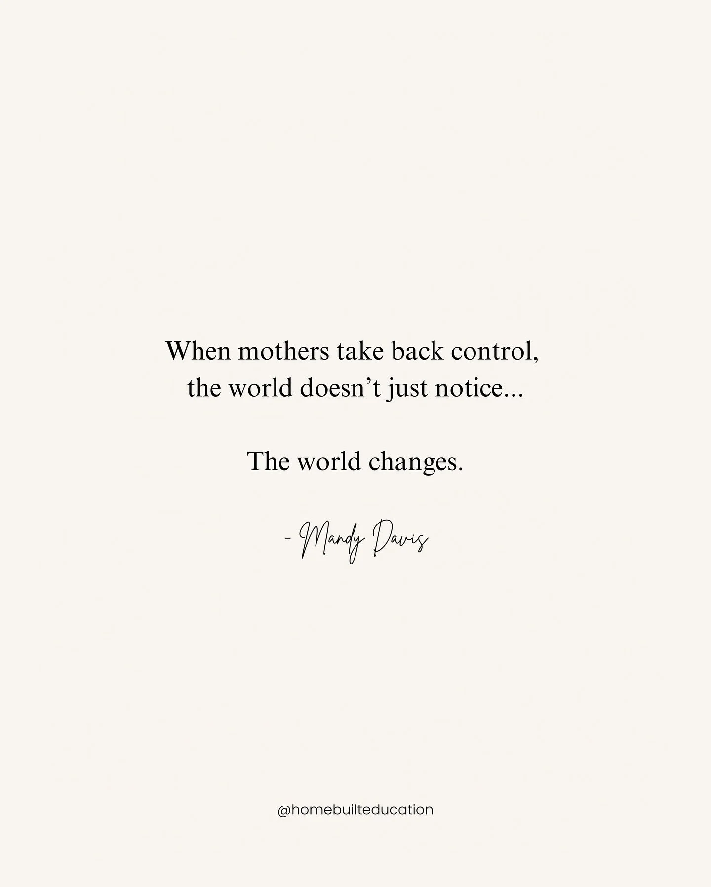 Change begins at home. And it begins with us. 💛 
.
.
.
.
#motherhoodquotes #motherhood #motherhoodlens