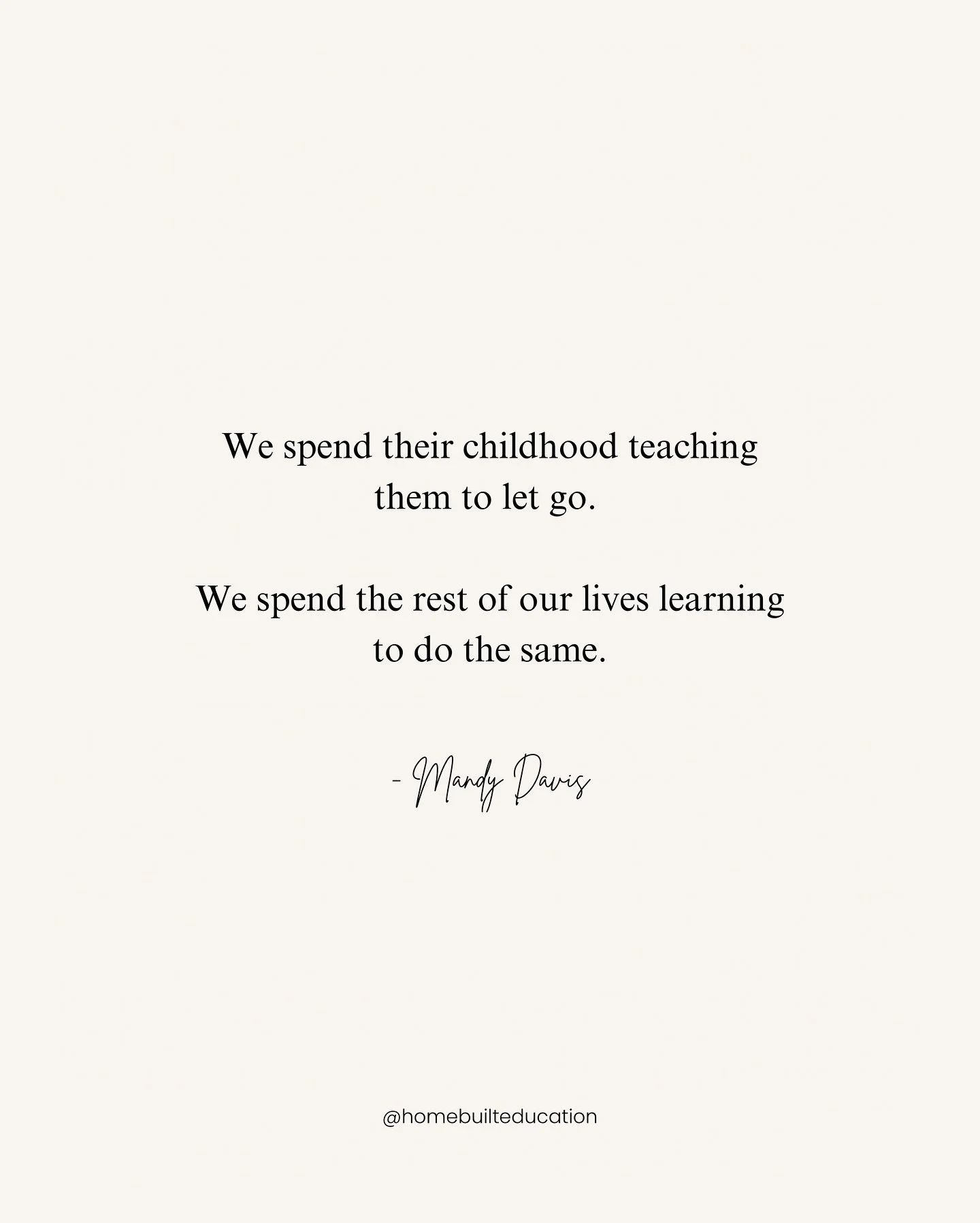 It’s the most beautiful heartbreak there is— teaching them to fly and realizing, somewhere along the way, we learned how to open our hands too. 🫶🏻 
.
.
.
.
#motherhood #motherhoodquotes #motherhoodlens #mandydavis