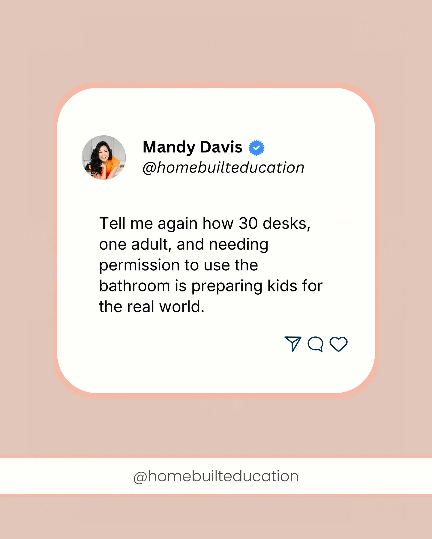 It&rsquo;s 2026. Education shouldn&rsquo;t look like mass production.
.
.
.
.
#psa #schoolsystem #education #schoollife