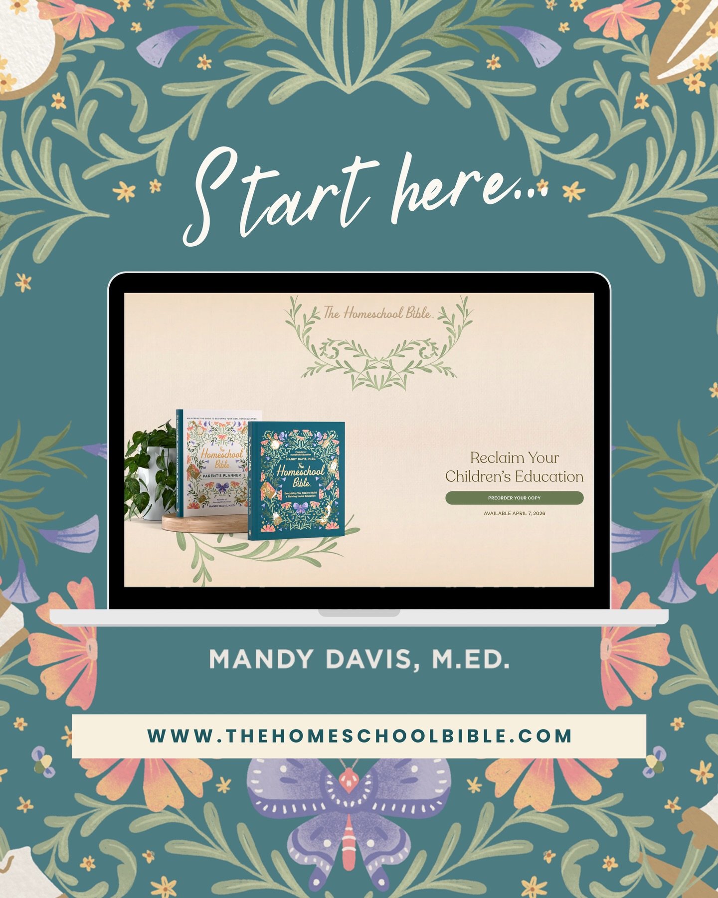 Read this today to homeschool tomorrow. 📖 

Not advice.

Not theory.

The foundation.

Anyone can homeschool with the right starting point.

✨ Start here.✨

TheHomeschoolBible.com
.
.
.
#thehomeschoolbible #mandydavis #homeschool #homeschooling #hom