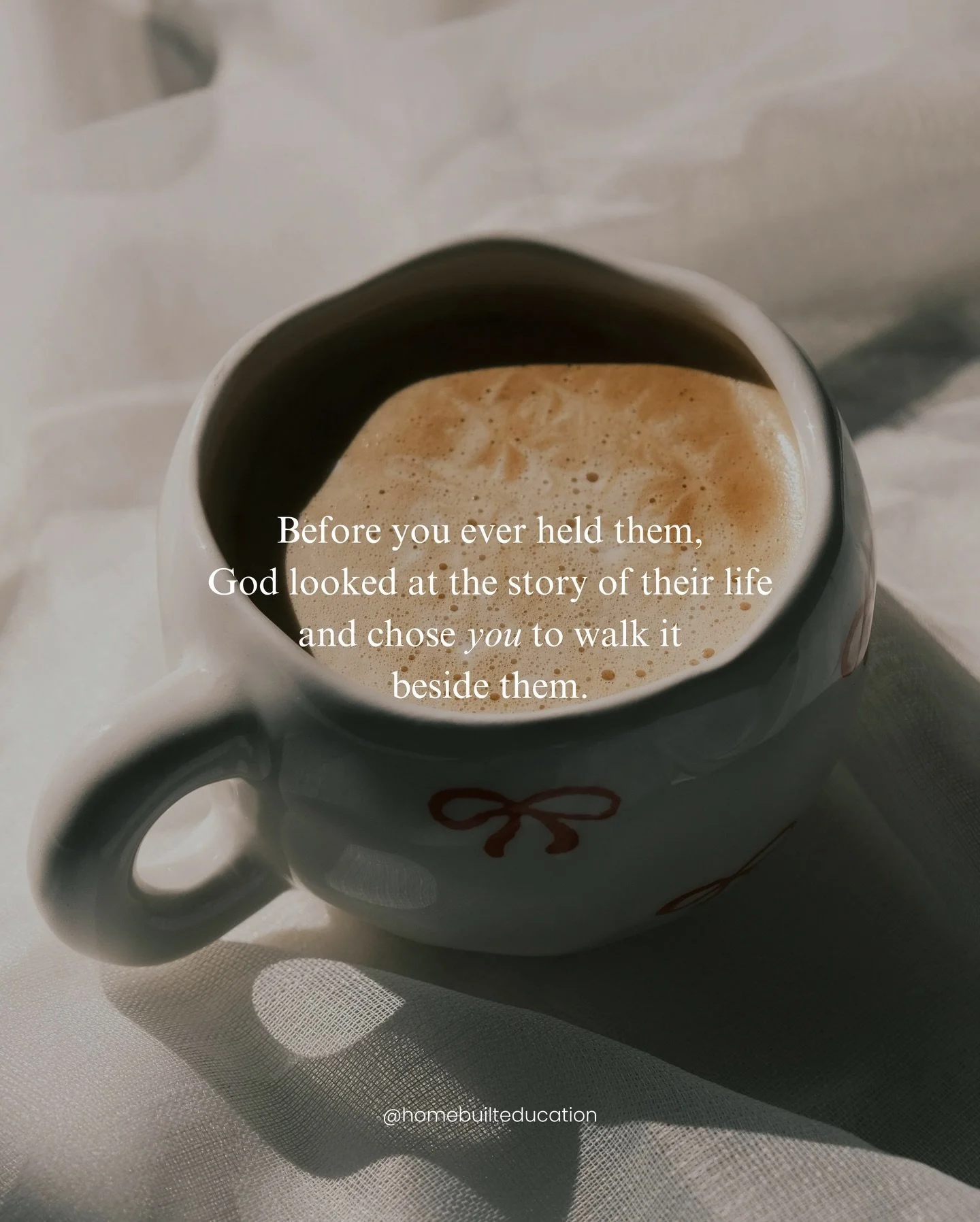 God knew exactly what He was doing.
.
.
.
.
#motherhood #motherhoodlens #motherhoodquotes #christianmotherhood #christianquotes