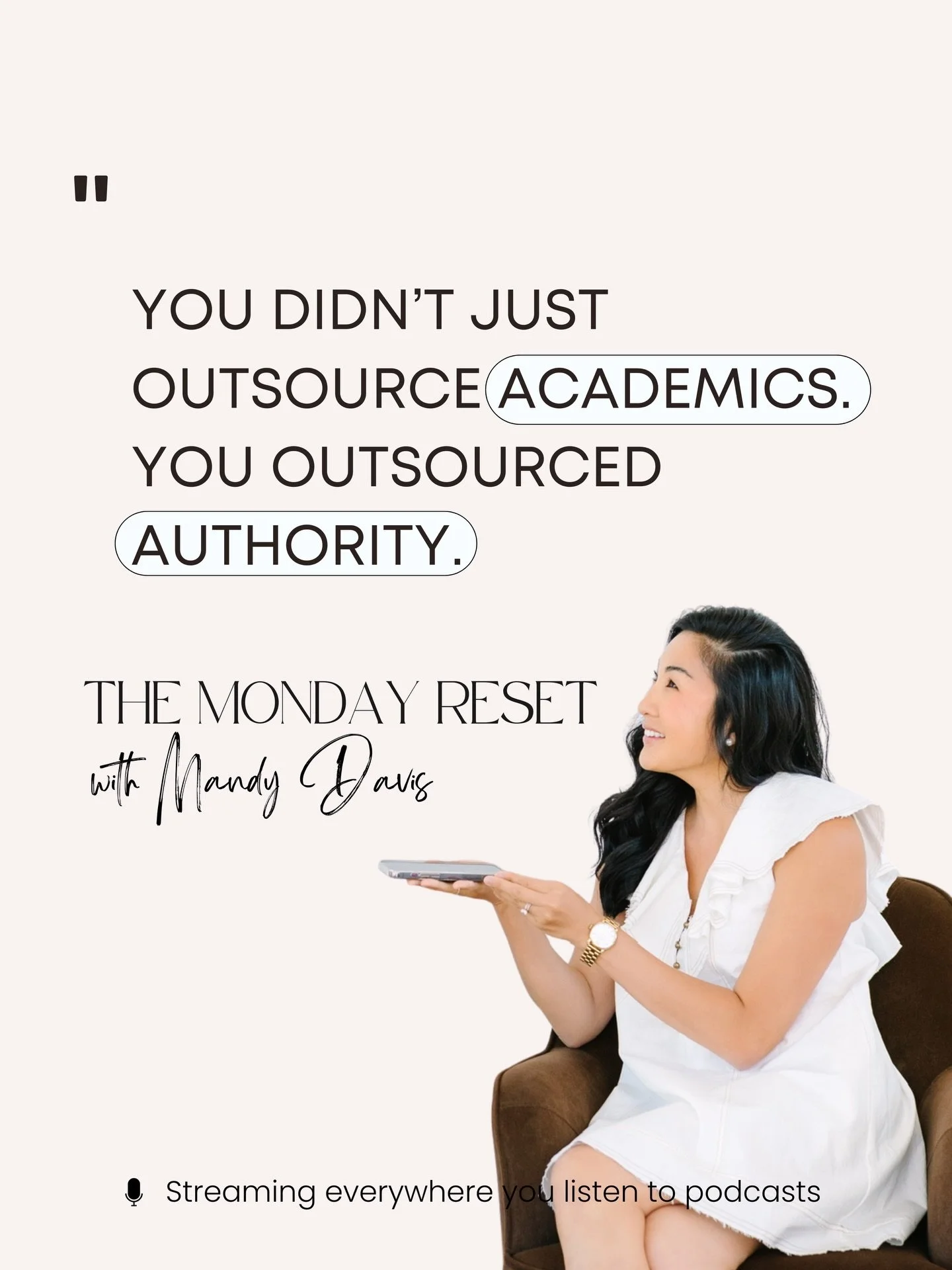 You already have what it takes.

Let&rsquo;s talk about why you stopped believing it. 🎧
.
.
.
.
#themondayreset #podcast #parenting #homeschool #homeschoolparent
