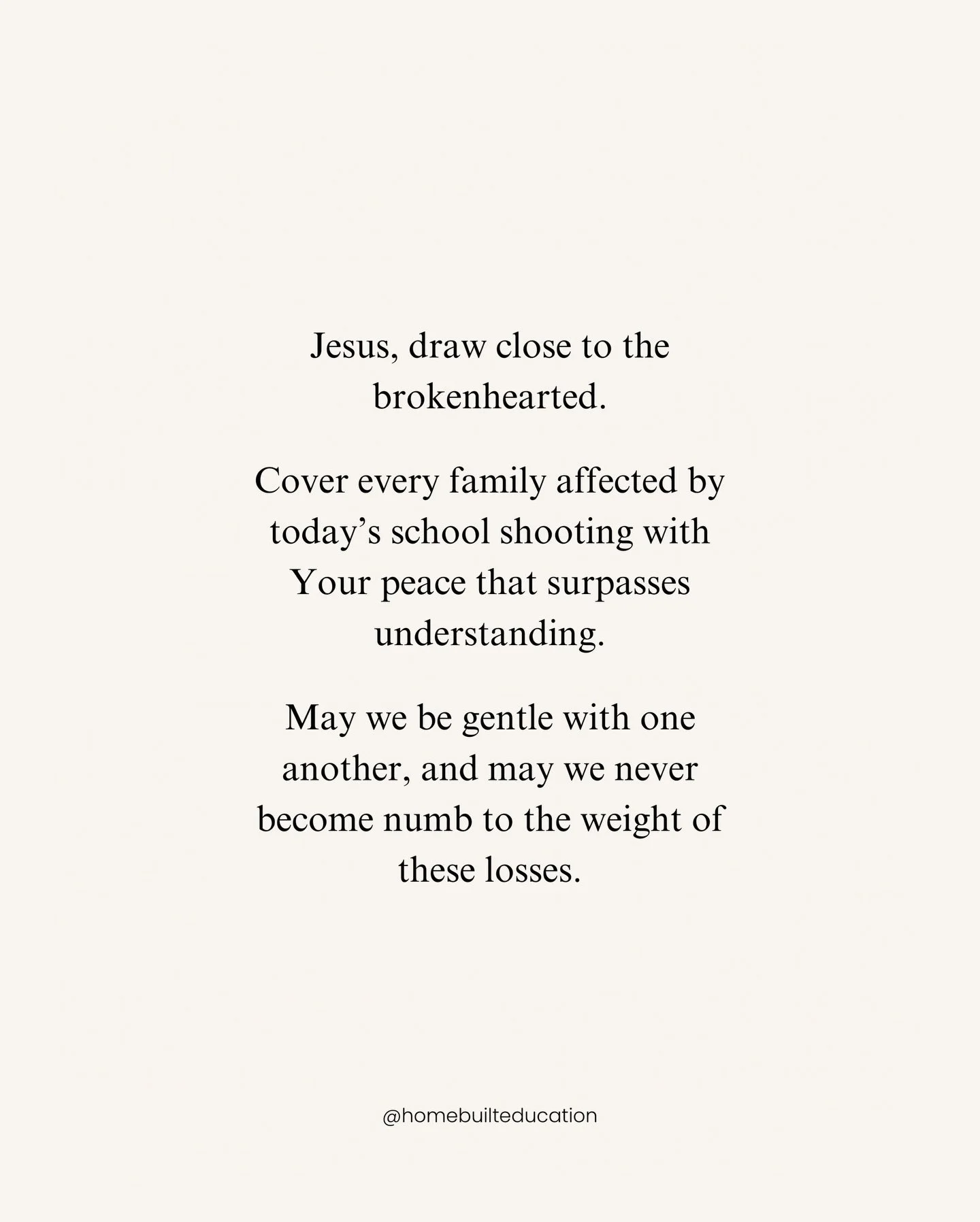 With a heavy heart, I&rsquo;m holding my kids a little tighter tonight.