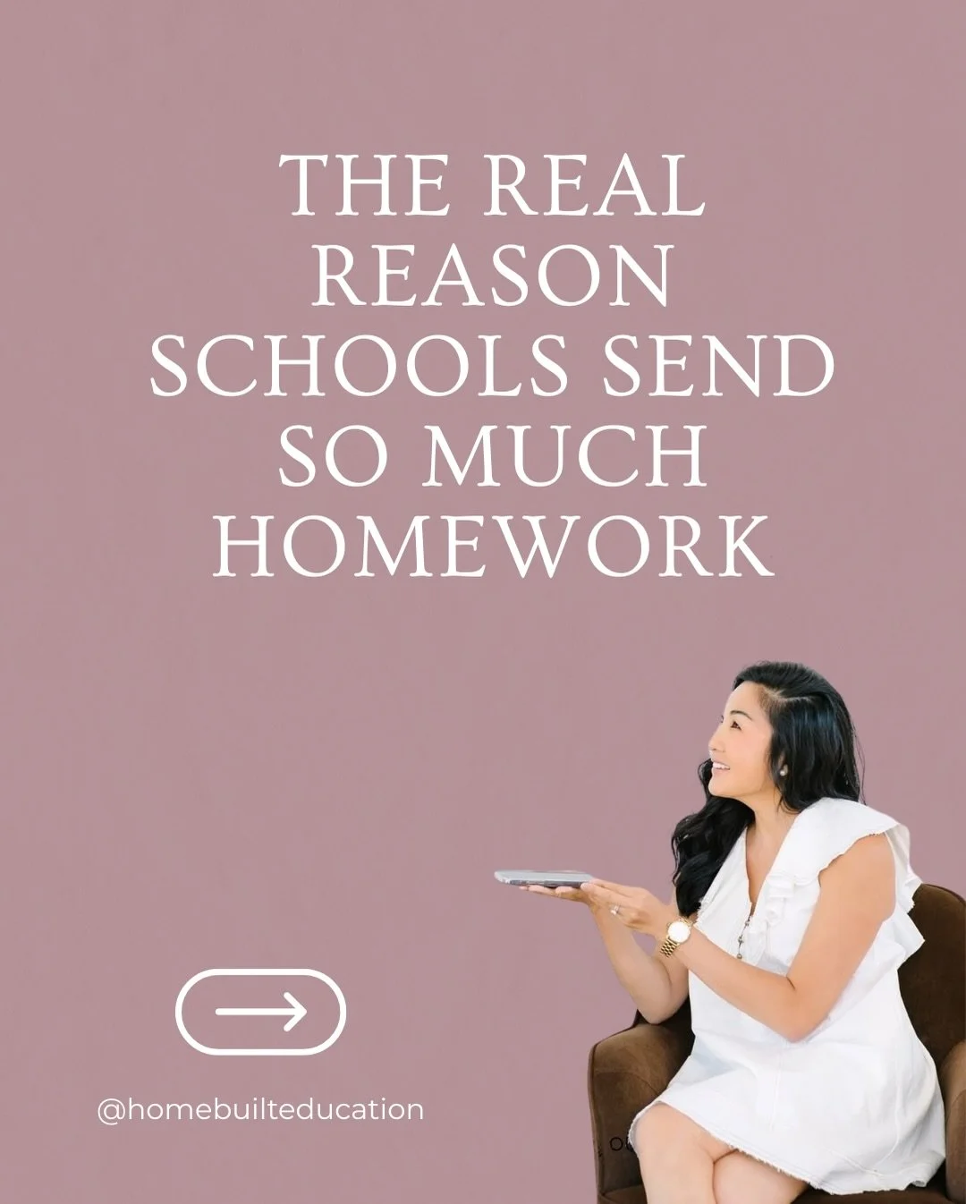 Let&rsquo;s talk about homework and why the system sends so much of it home.

It&rsquo;s not because the research supports it (ESPECIALLY in elementary school.) It&rsquo;s because homework makes the institution look &ldquo;rigorous.&rdquo; It fills t