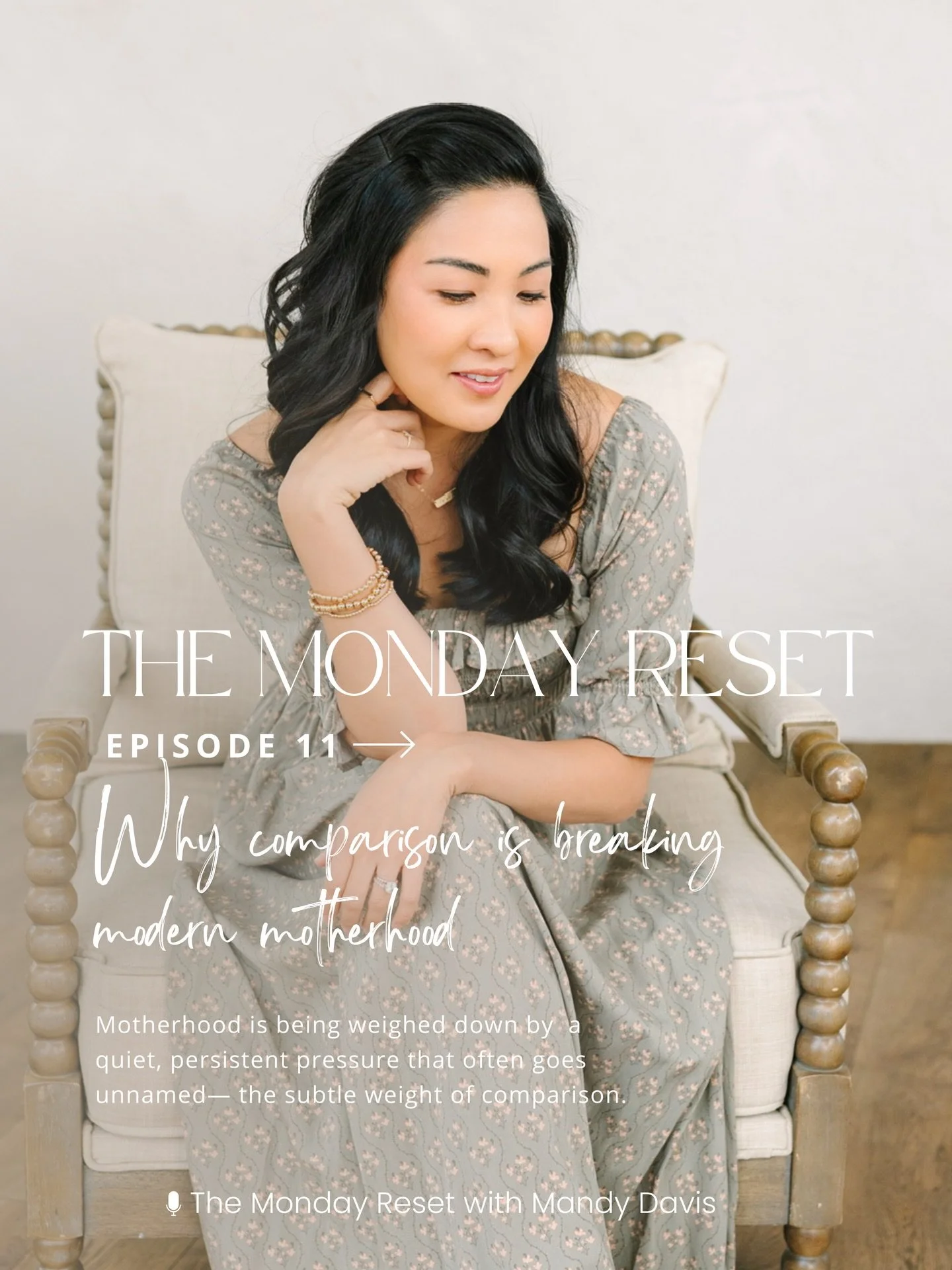 Comparison has a way of making a good life feel like it&rsquo;s not enough&hellip;

📣 But your life was never meant to look like a stranger&rsquo;s on the internet.

This week, come back to your own home. 

Listen to The Monday Reset wherever you st