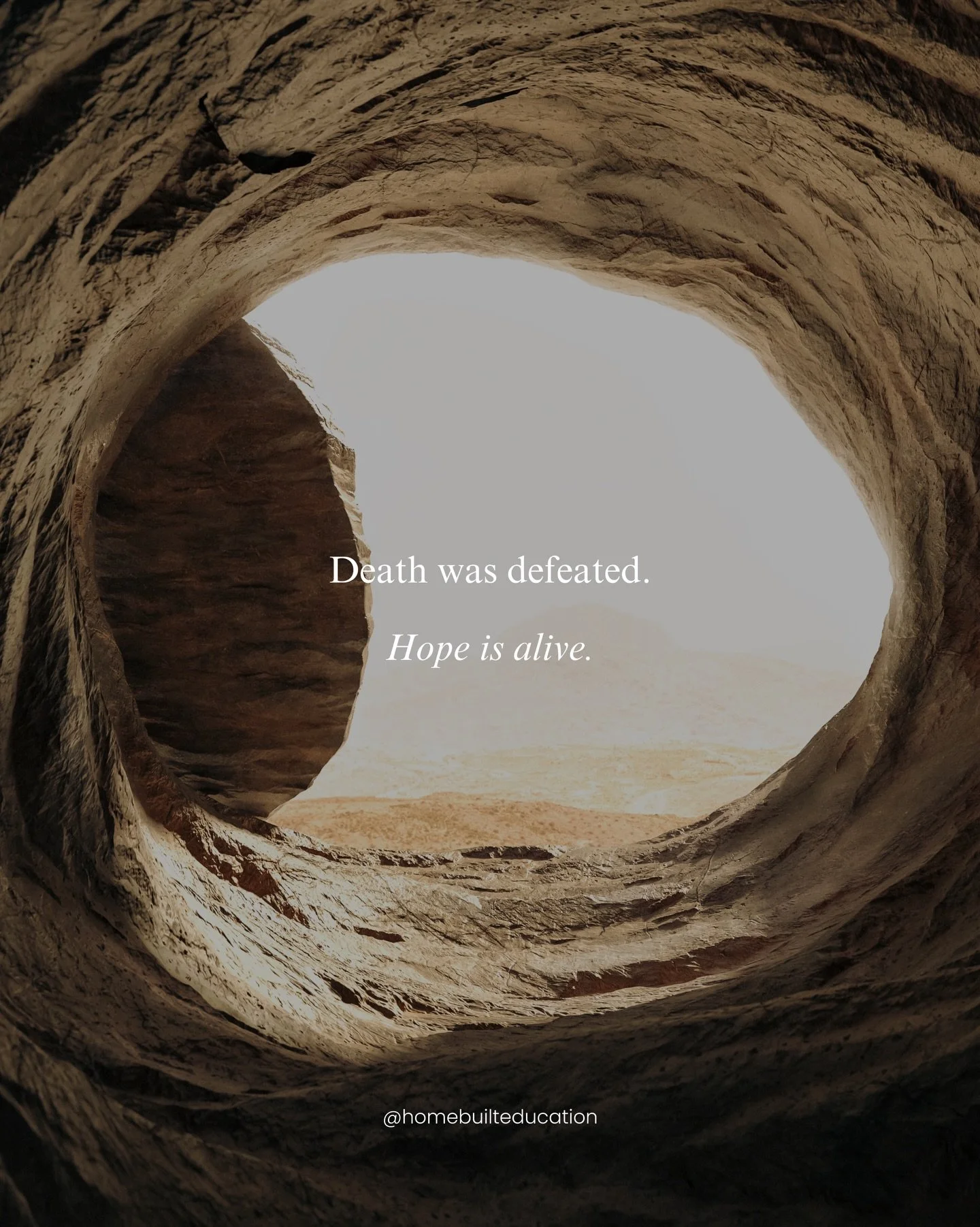 He is risen! He is risen indeed. Alleluia 🤍