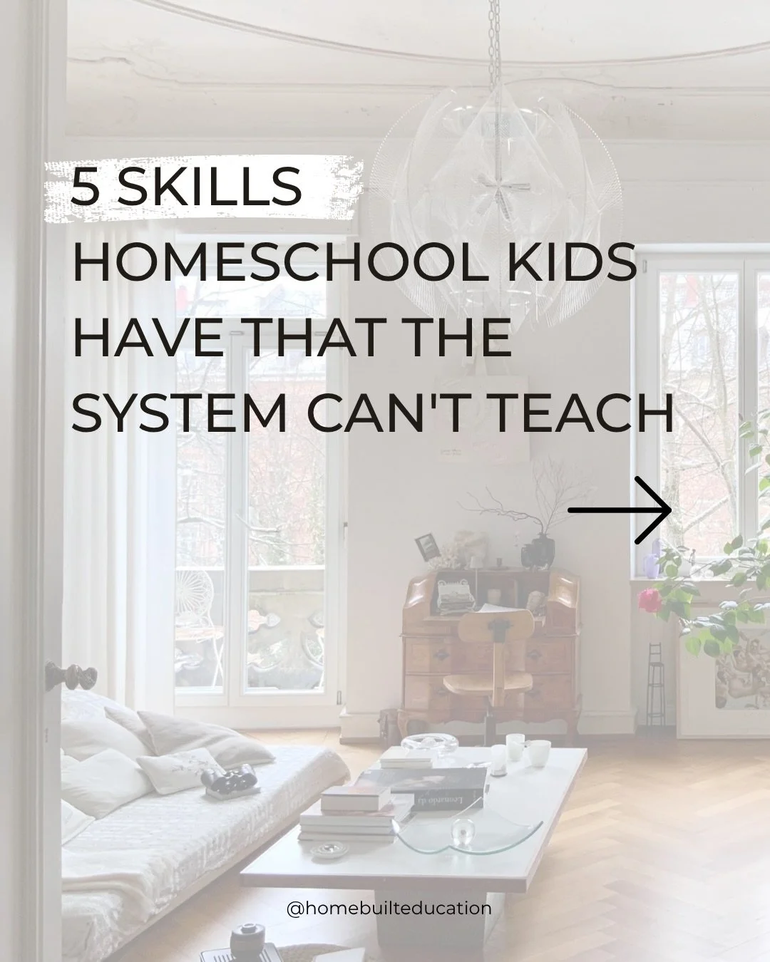 These are not soft skills. These are the skills that determine whether a person thrives in college, in their career, and in their life.

Self-direction. Comfort with adults. The ability to focus deeply without being told when to start and stop. Intri