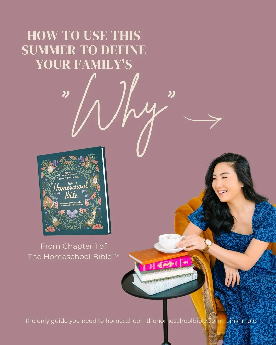 Summer is the best time to revisit your family&rsquo;s &ldquo;why&rdquo; because the pressure is finally off and you have the mental space to think clearly. The reflection prompts in that first chapter? They were designed to be returned to again and 