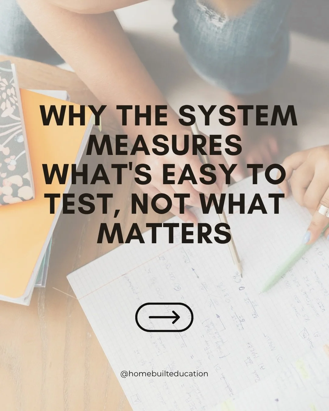 THE HOMESCHOOL BIBLE&trade;, the only homeschooling guide you&rsquo;ll ever need, is available in stores now. Link in bio.

Here&rsquo;s something I couldn&rsquo;t say out loud when I was running a school: we measured what was easy to test, not what 