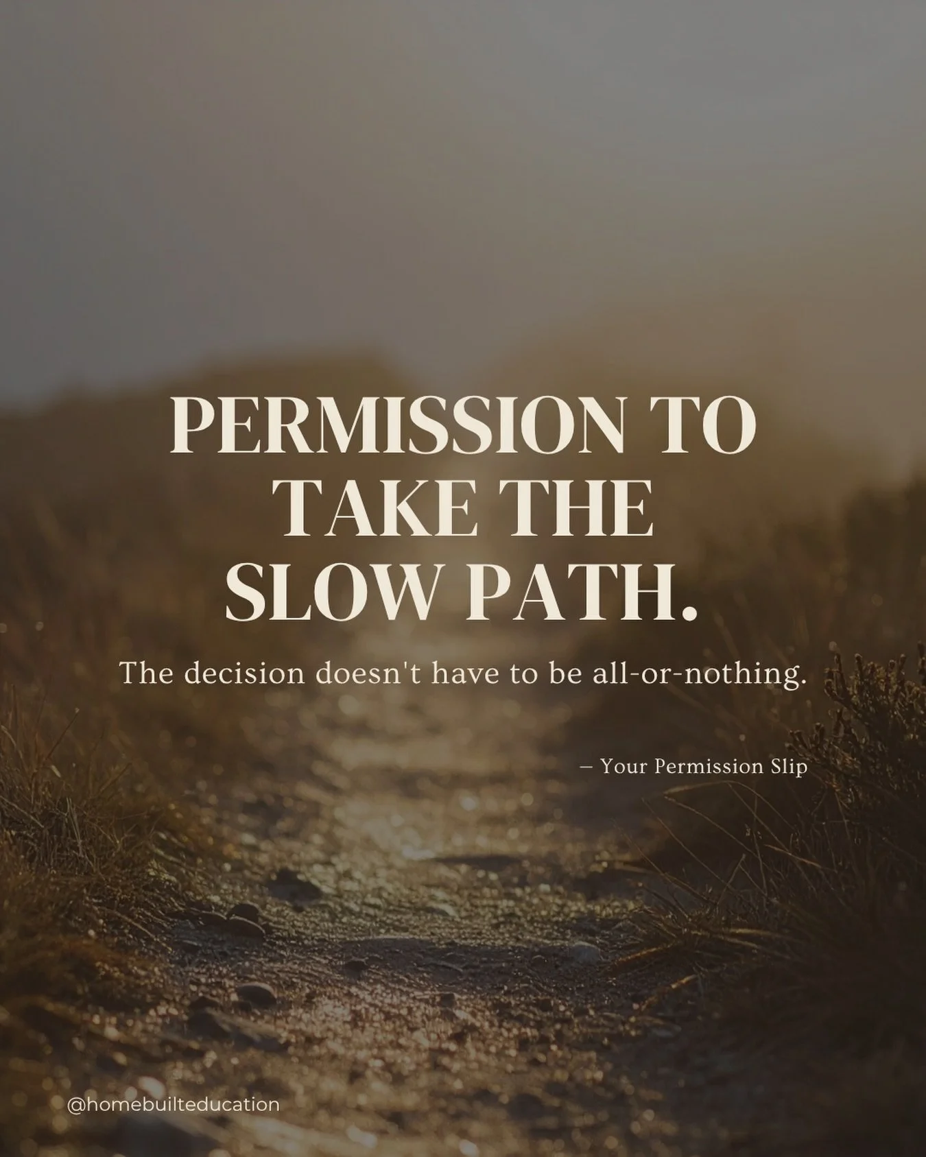 Actually, you DON&rsquo;T have to blow up your whole life to make a better decision for your child.

Homeschooling does not have to begin with a declaration that you&rsquo;re doing this forever.

✔️You can try one semester.
 ✔️You can homeschool one 