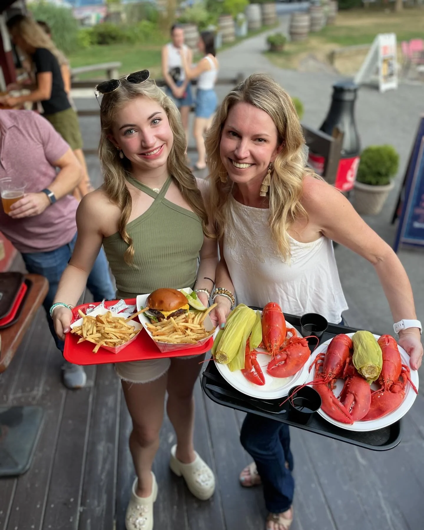 We love our friends from near and far! 
Our friends from Florida love to visit each year!