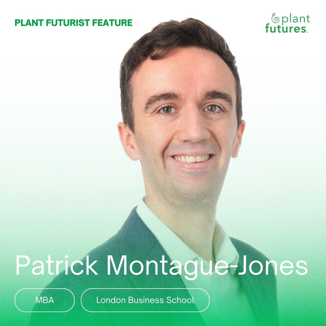 🌱 Meet Patrick Montague-Jones, our featured Plant Futurist! 🌱

An MBA student from London Business School currently on exchange at UC Berkeley Haas, Patrick is diving deep into the world of sustainable food systems with the Plant Futures Challenge 
