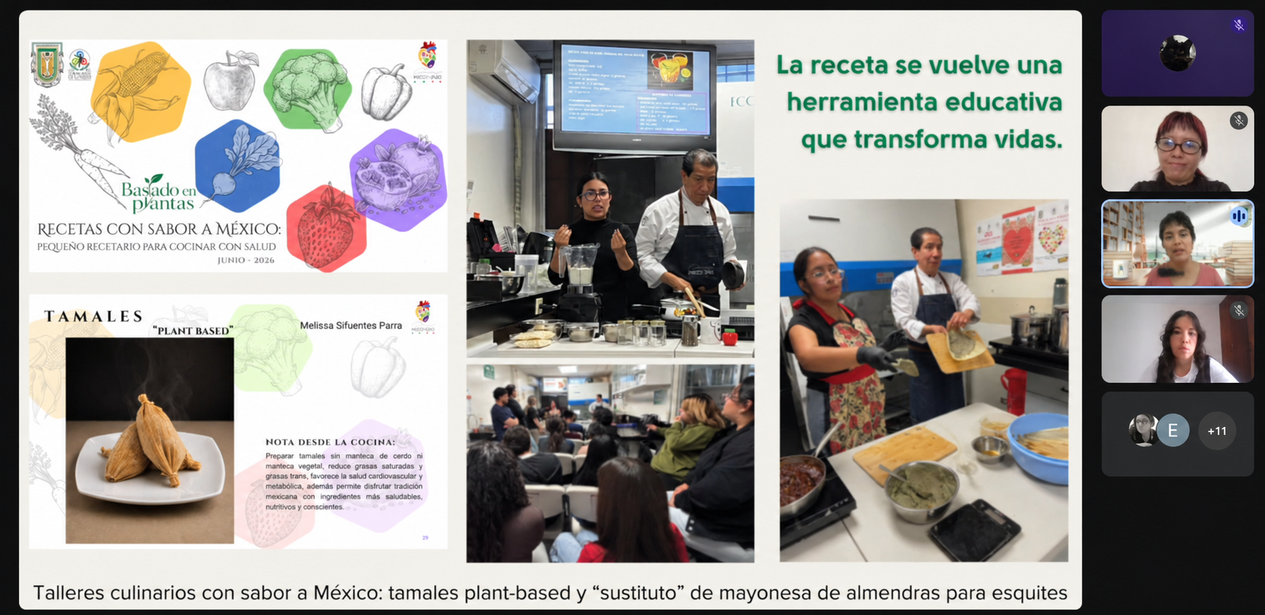 Plant based cooking class