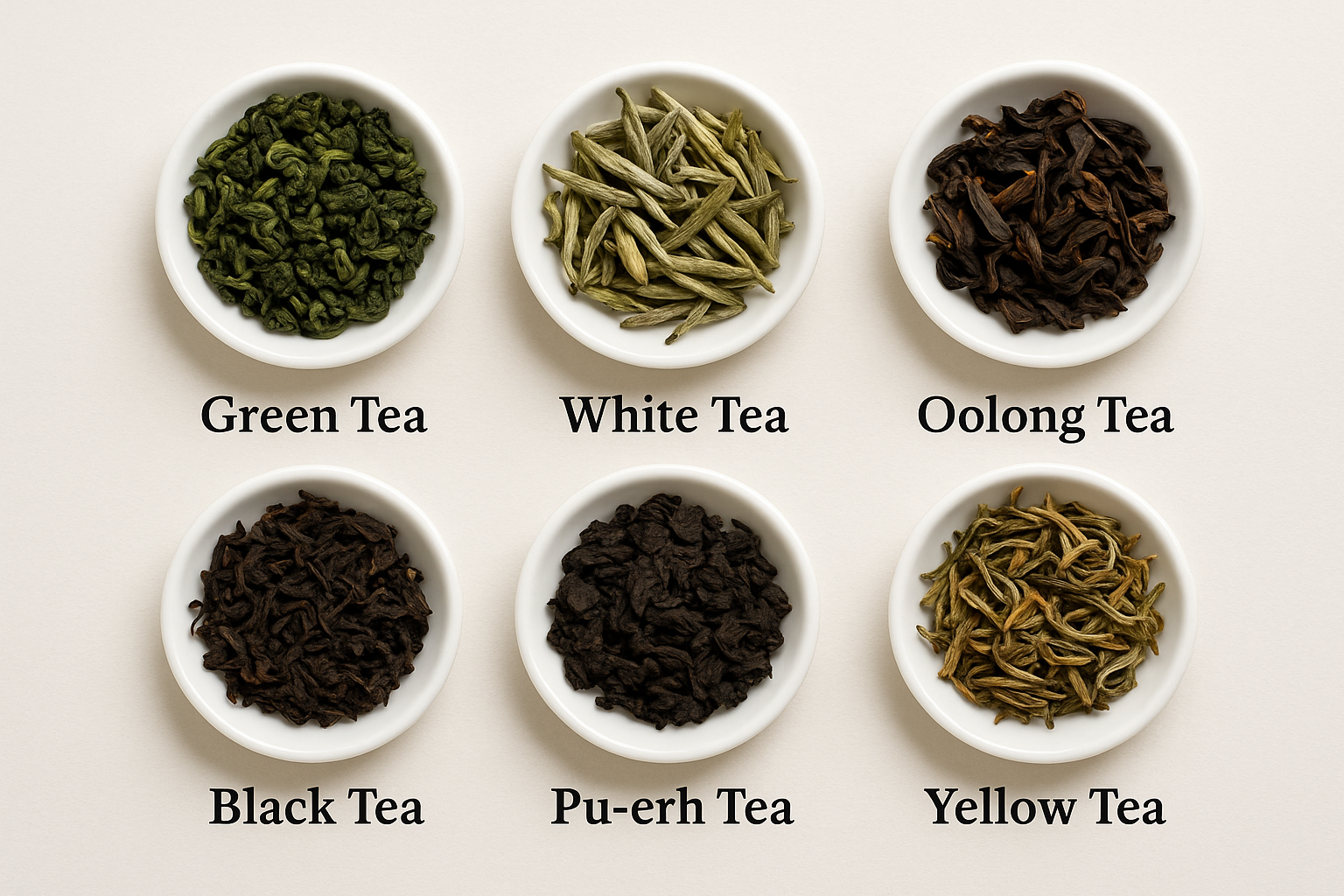 A Deeper Look Into the Six Types of Tea