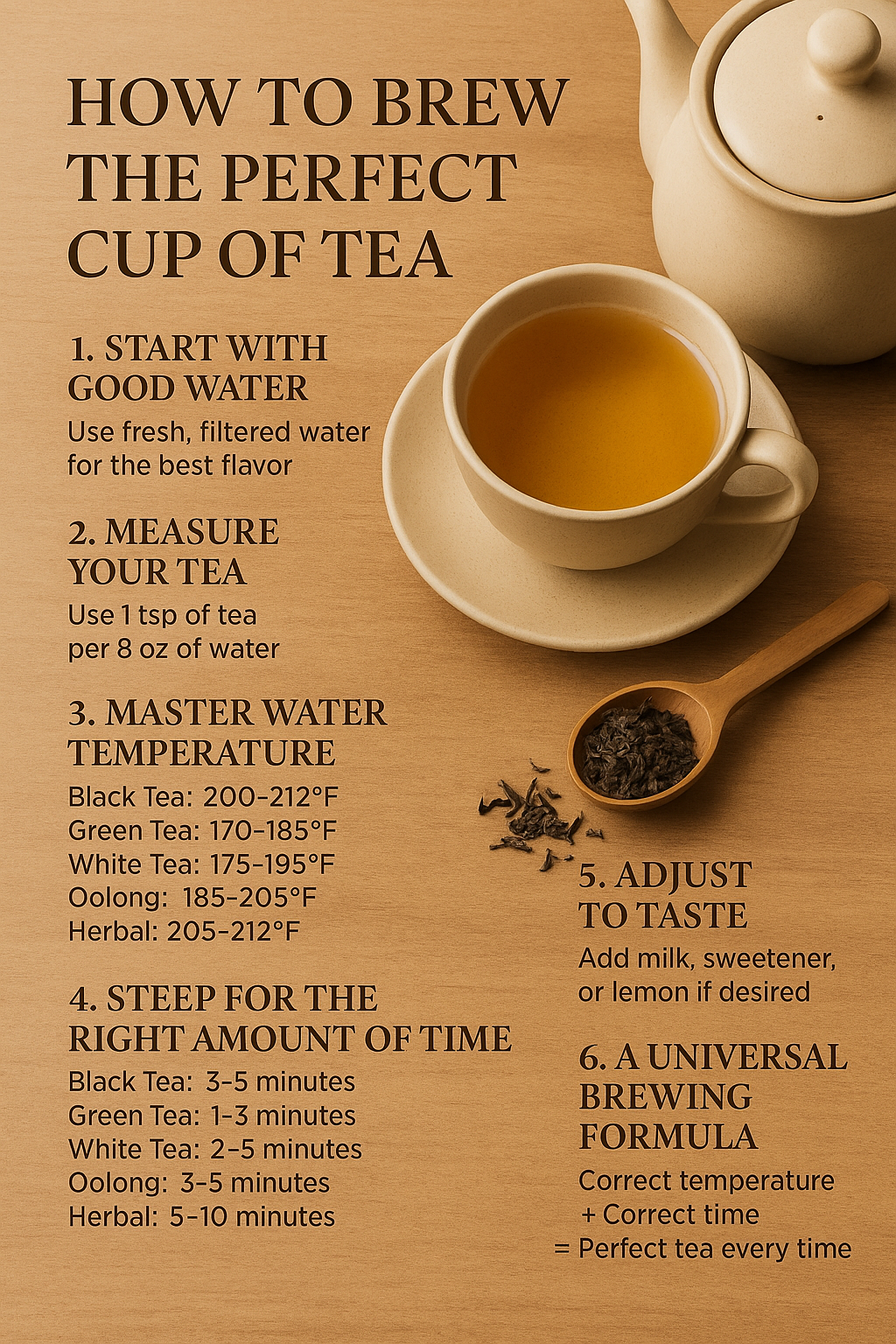 How to Brew the Perfect Cup of Tea: A Complete Guide