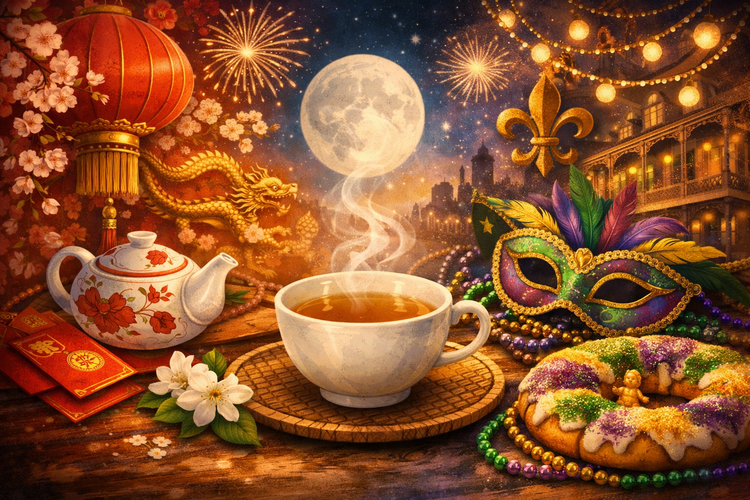 Two New Years, One Teacup: Renewal Rituals from East &amp; West