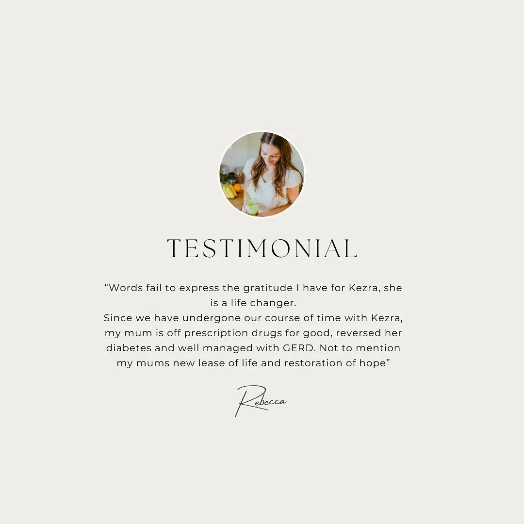 I absolutely love receiving feedback from my 1-1 coaching clients. 

It&rsquo;s why I&rsquo;m here, to educate and empower people to understand how they can reclaim their health. 

It&rsquo;s not hard when you know how and it&rsquo;s available to all