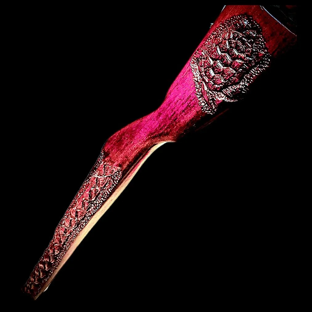 Turtle Clan Gunstock Walking Stick