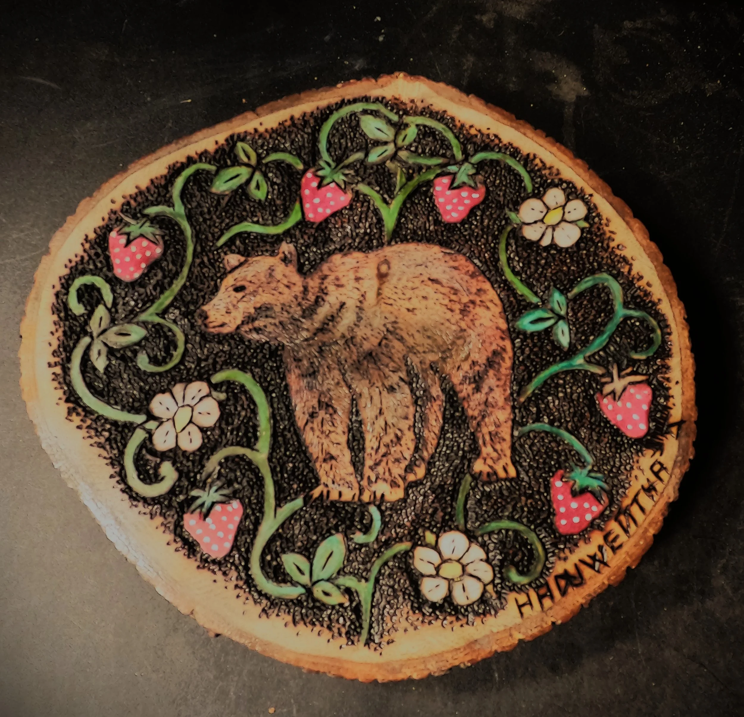 Katydid Bear Clan Cookie